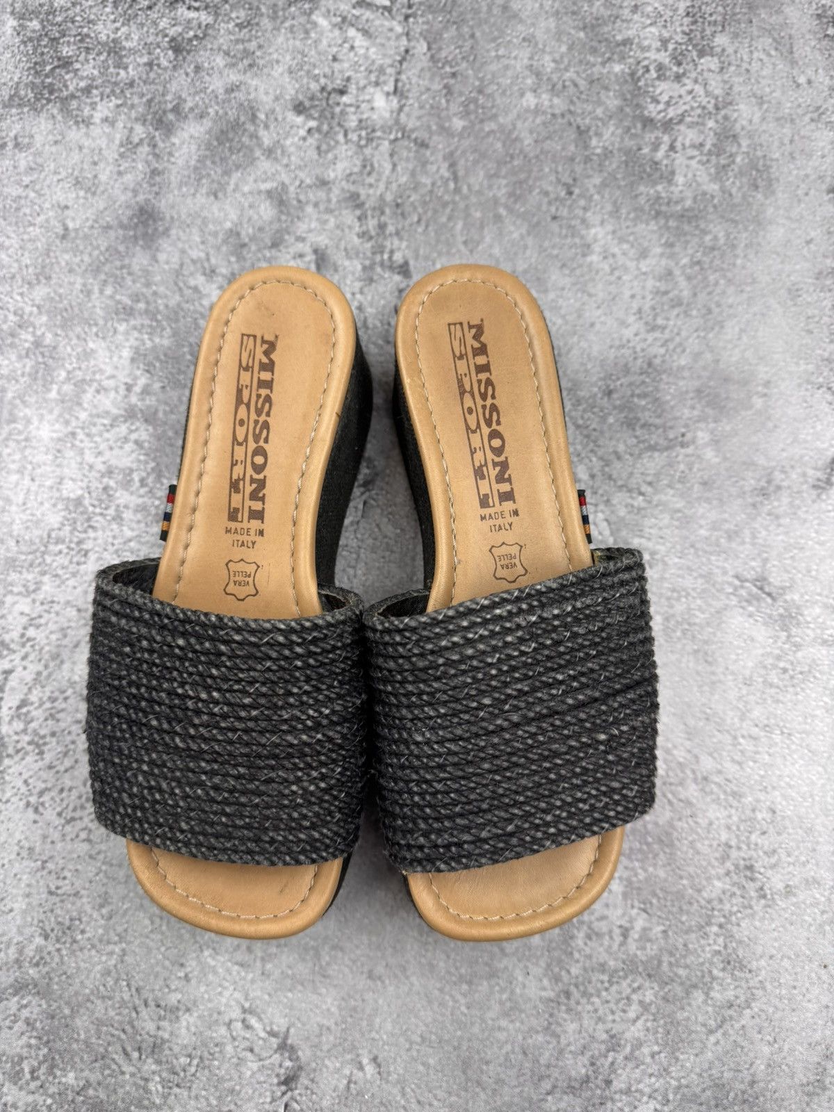 Missoni Missoni Sport Black Platform Slides Women Size 37 Size US 7 / IT 37 - 2 Thumbnail