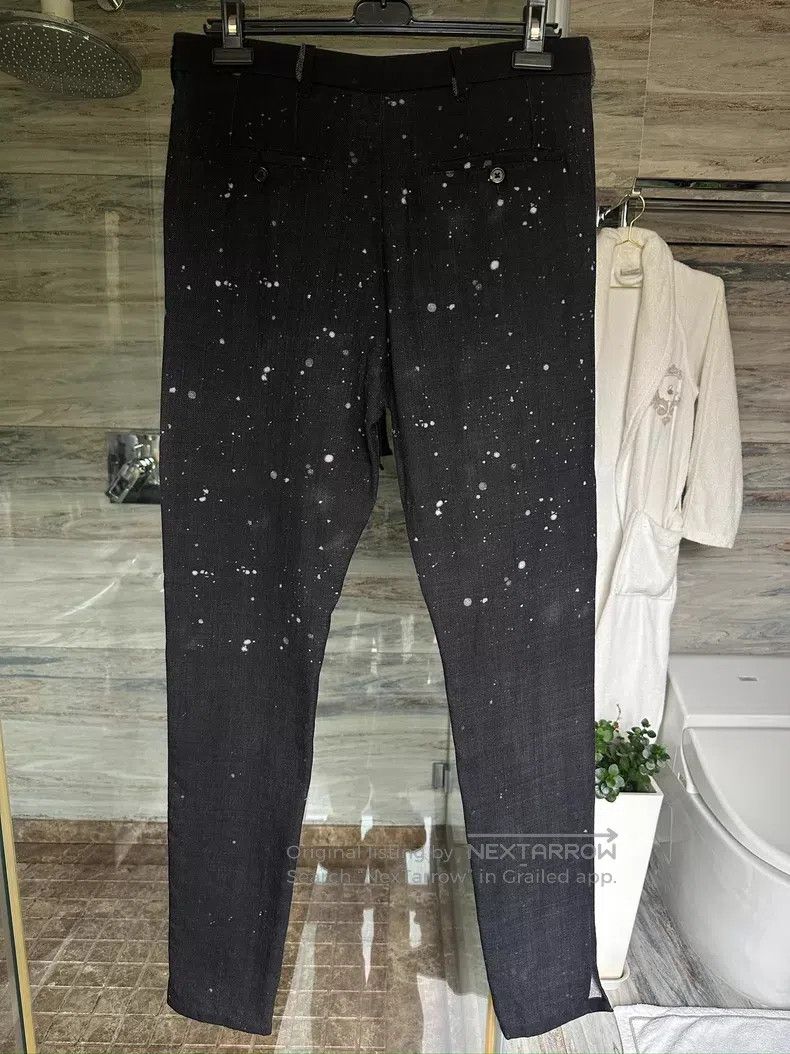 Other Ann Demeulemeester size S Dark gray mud dot silk cotton pan Size 22" - 3 Thumbnail