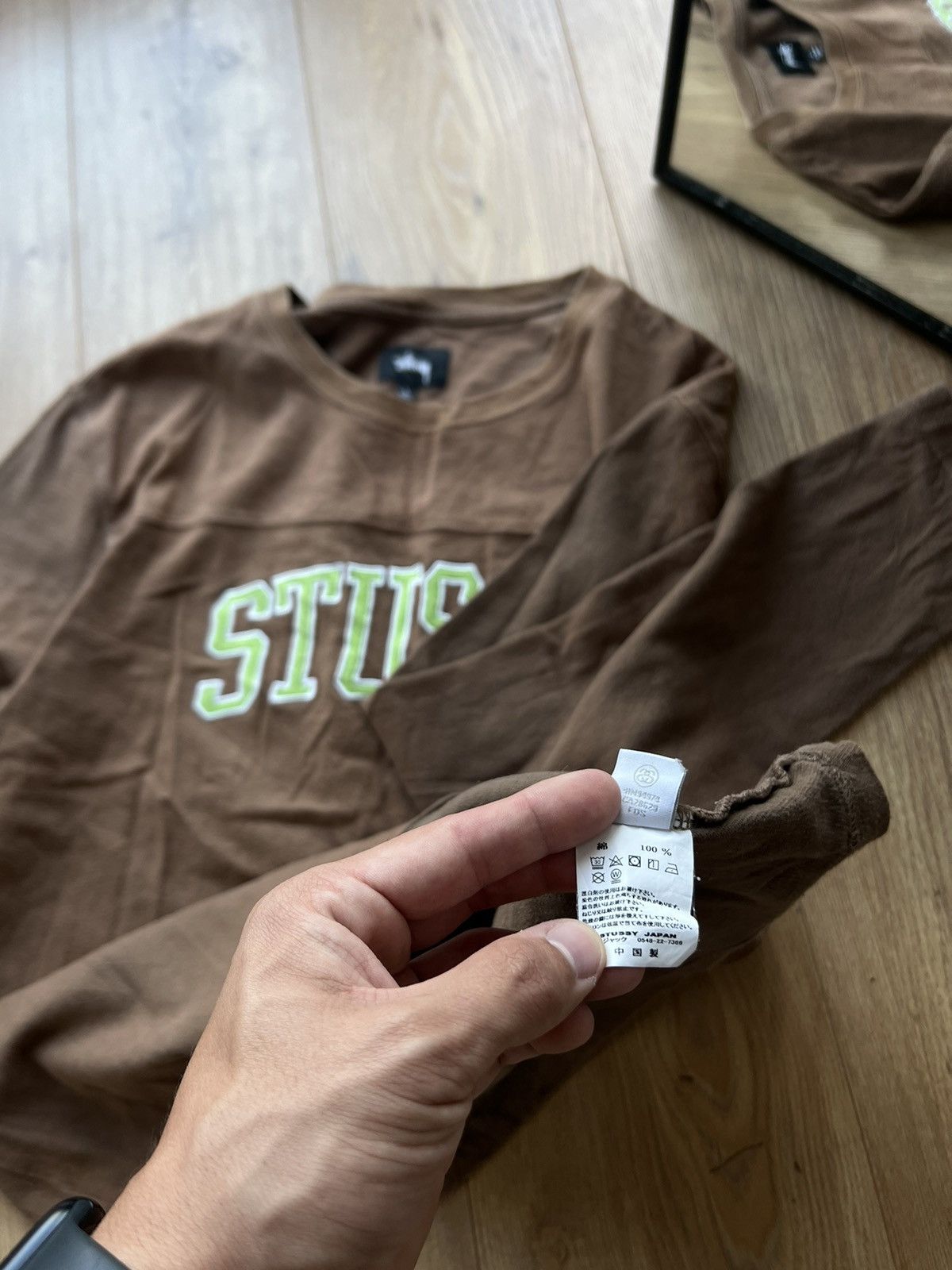 Stussy 00’s STUSSY SPELLOUT Y2K CREWNECK BIG LOGO LONGSLEEVE Size US L / EU 52-54 / 3 - 9 Thumbnail