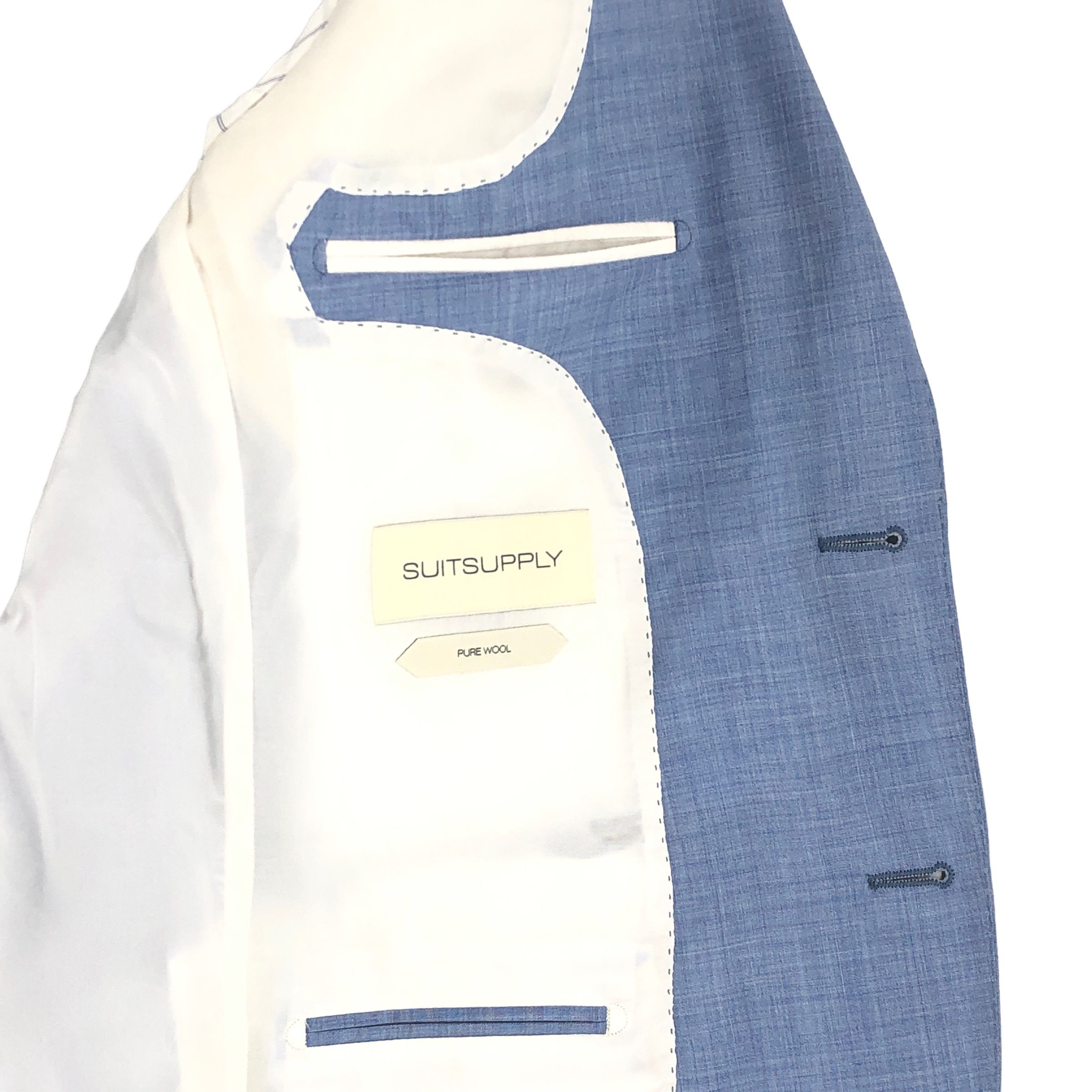 Suitsupply Lazio Single Breasted Wool Blazer Size EU:48; UK:38; US:38S Size 38S - 7 Thumbnail
