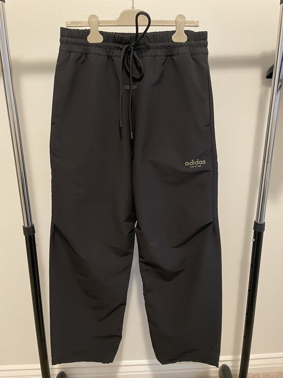 image of Athletics X Adidas Relaxed Trouser in Black, Men's (Size 32)