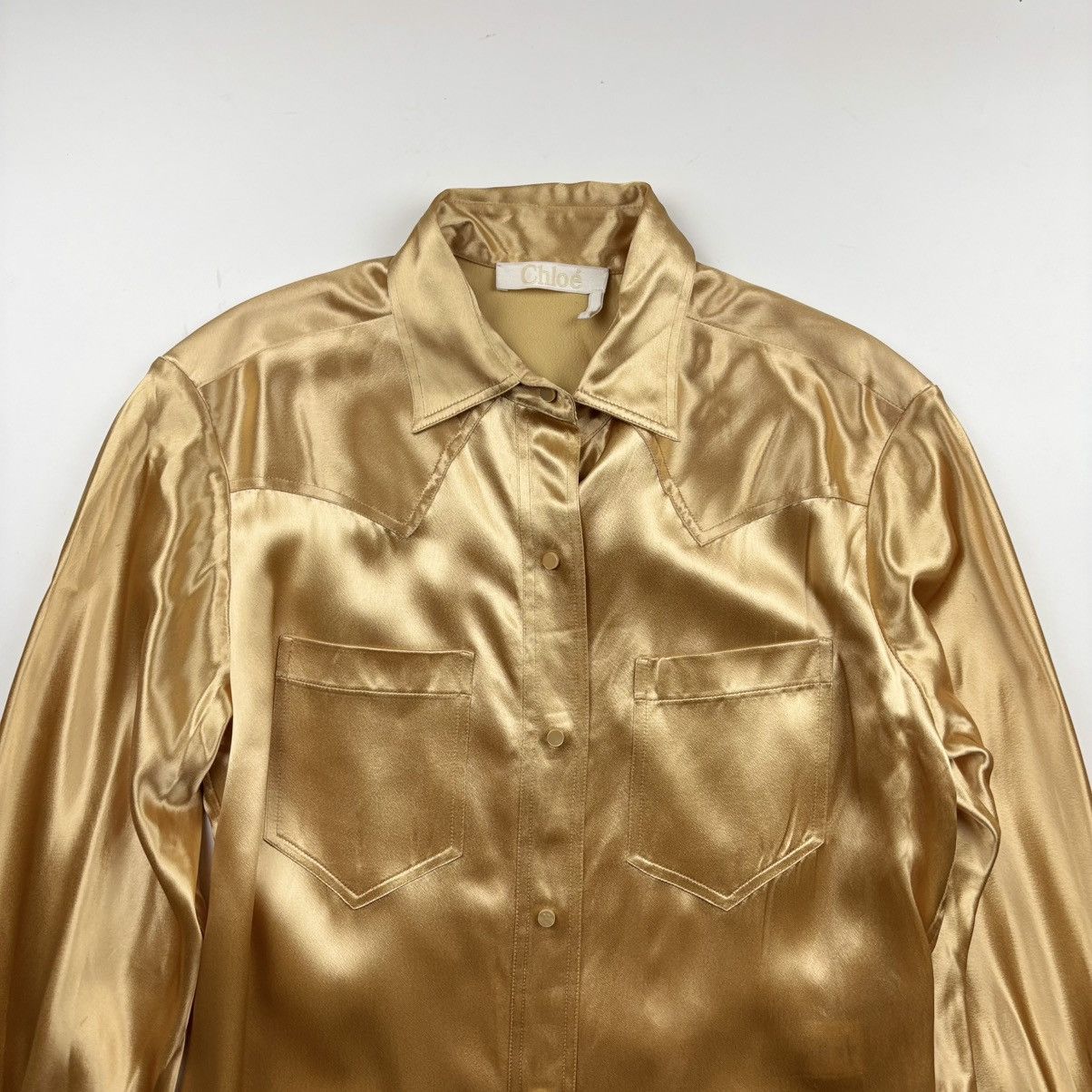 Chloe Chloé September Sun Western Shirt Size XS / US 0-2 / IT 36-38 - 4 Thumbnail