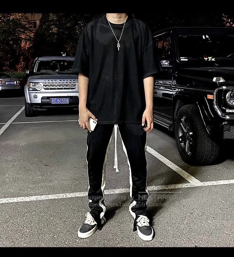 Fear of God Fear of God 5th Black Mesh Tee S. Size US S / EU 44-46 / 1 - 5 Thumbnail