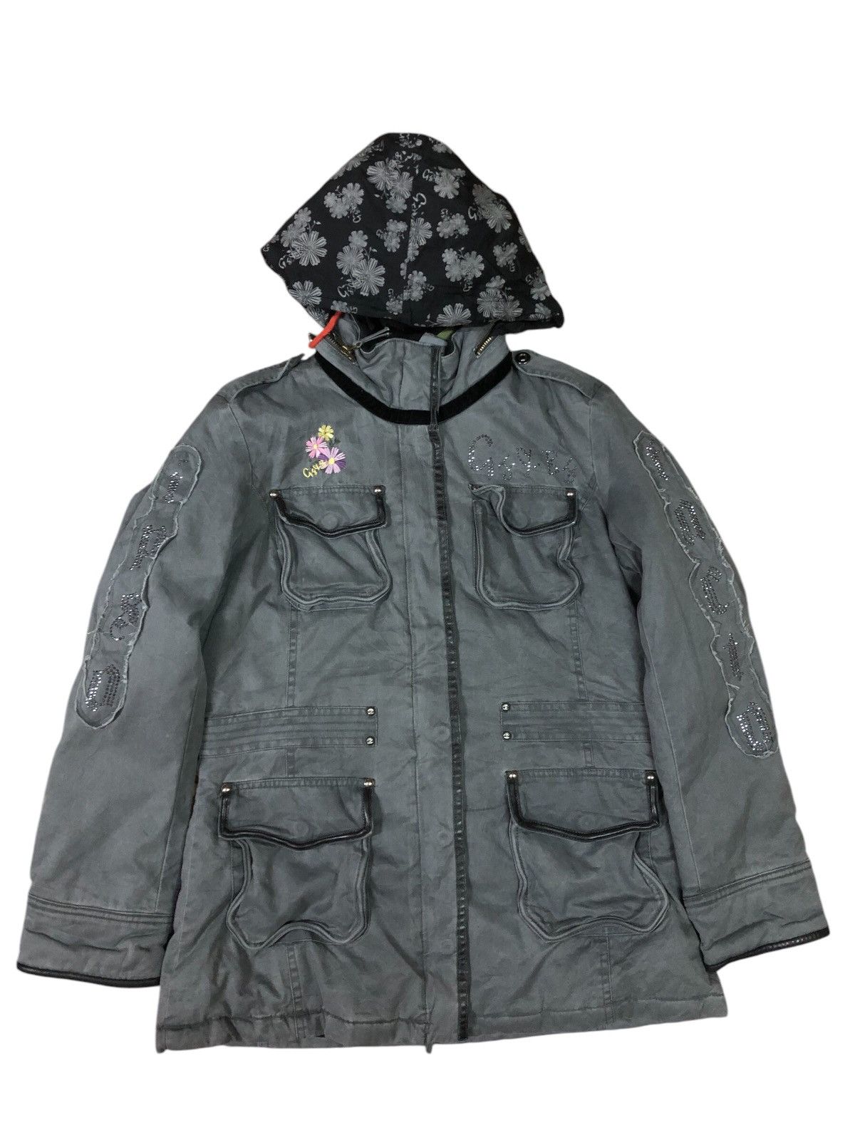 Hysteric Glamour × Japanese Brand Gg Bf Parkas Jacket Size S / US 4 / IT 40 - 2 Thumbnail