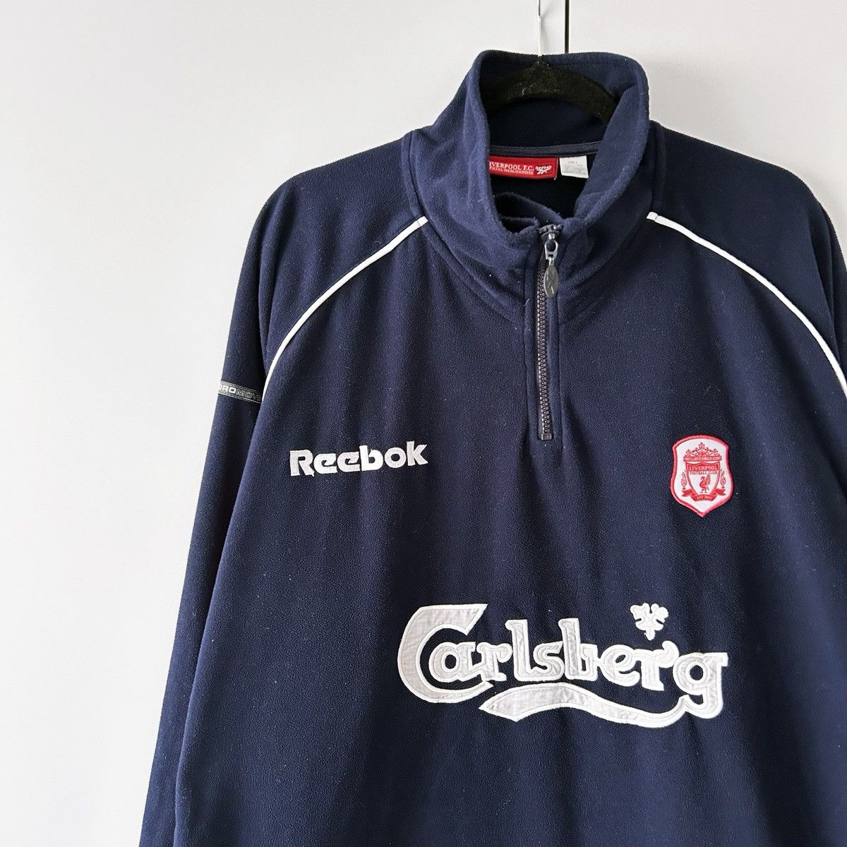 Reebok Liverpool 2000 2002 reebok vintage rare fleese Size US L / EU 52-54 / 3 - 2 Thumbnail