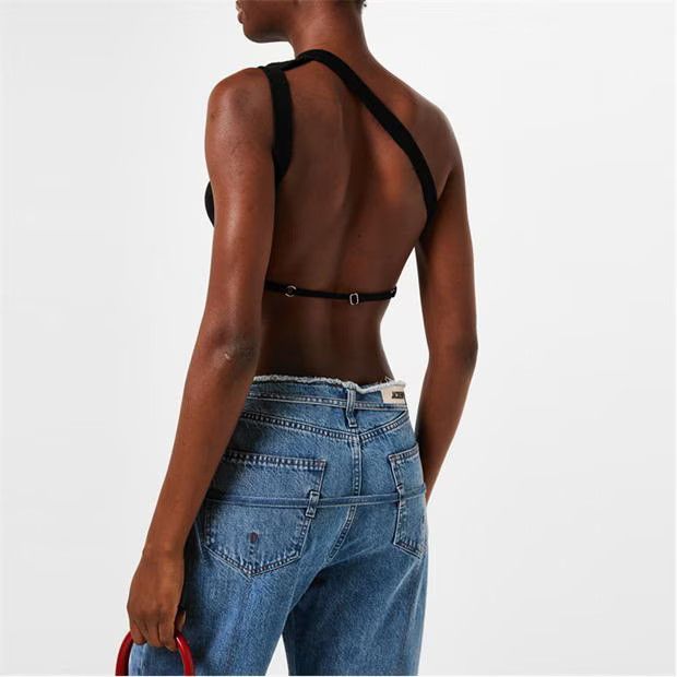 Jacquemus o1g2r1mq1024 Cropped Top in Black Size M / US 6-8 / IT 42-44 - 5 Thumbnail