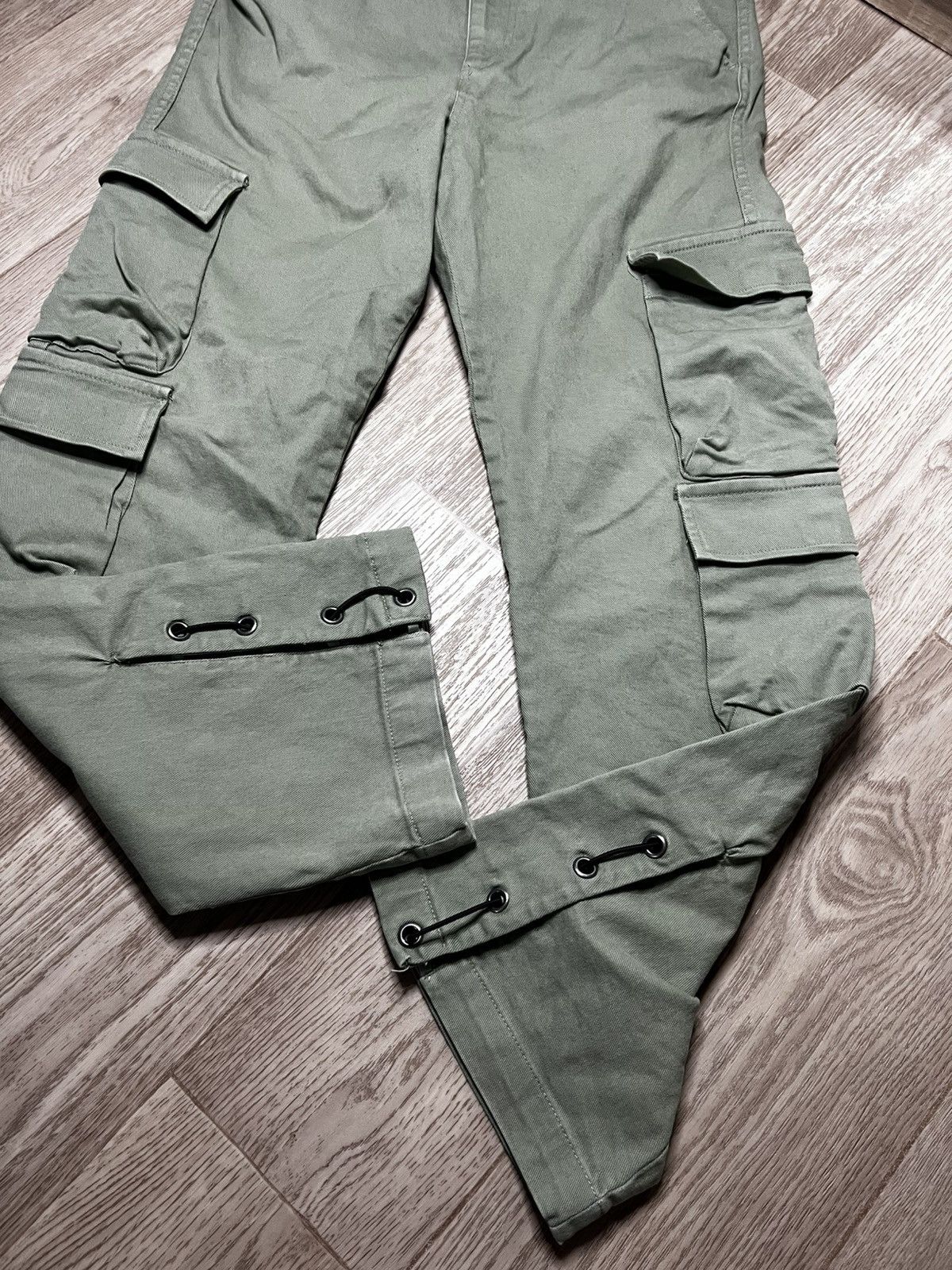 Japanese Brand 6pm Cargo Pants Denim Multipocket Grunge Y2K Size US 32 / EU 48 - 7 Thumbnail