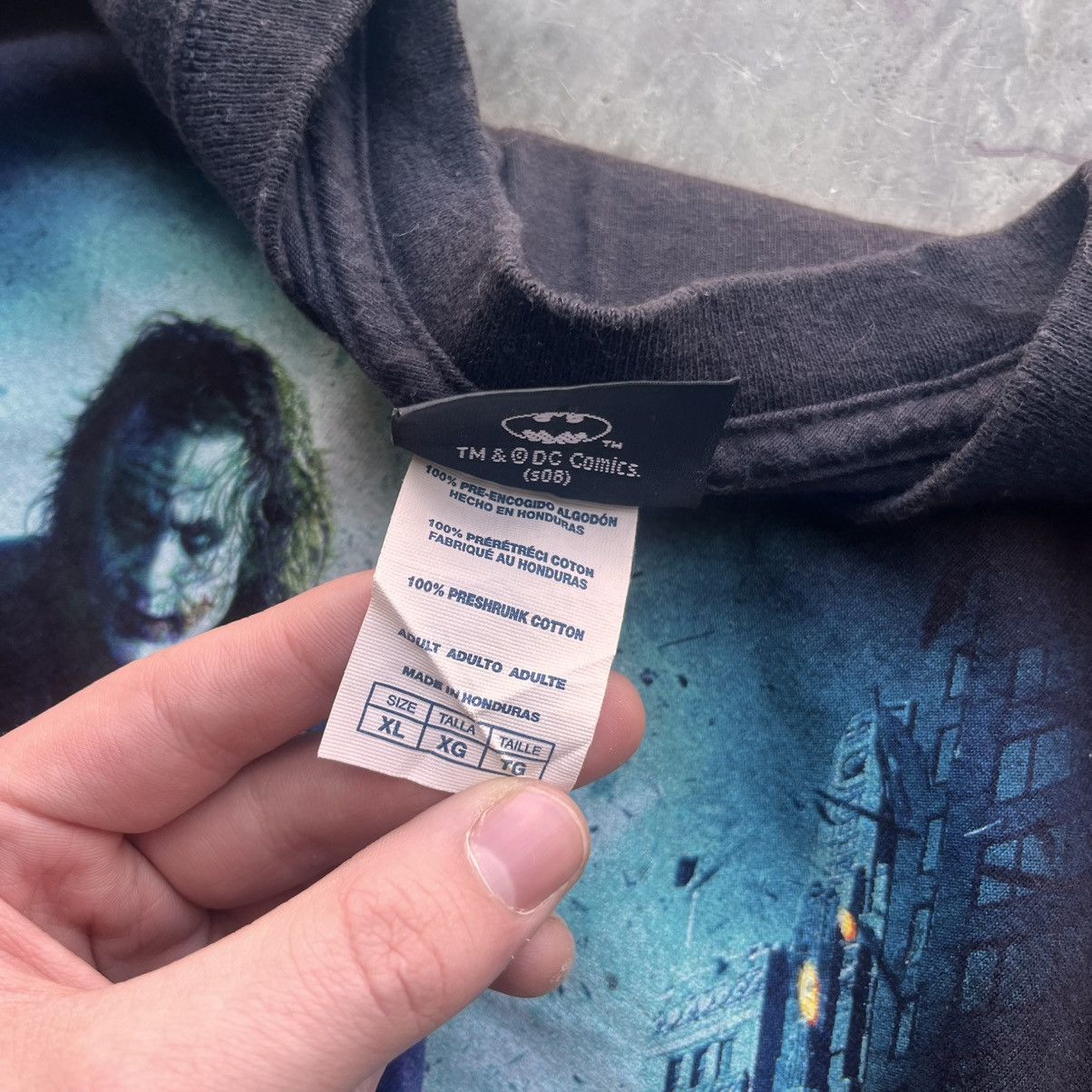 DC Comics × Vintage 2008 Batman The Dark Knight Joker Promo Tee Rare XL Size US XL / EU 56 / 4 - 2 Thumbnail