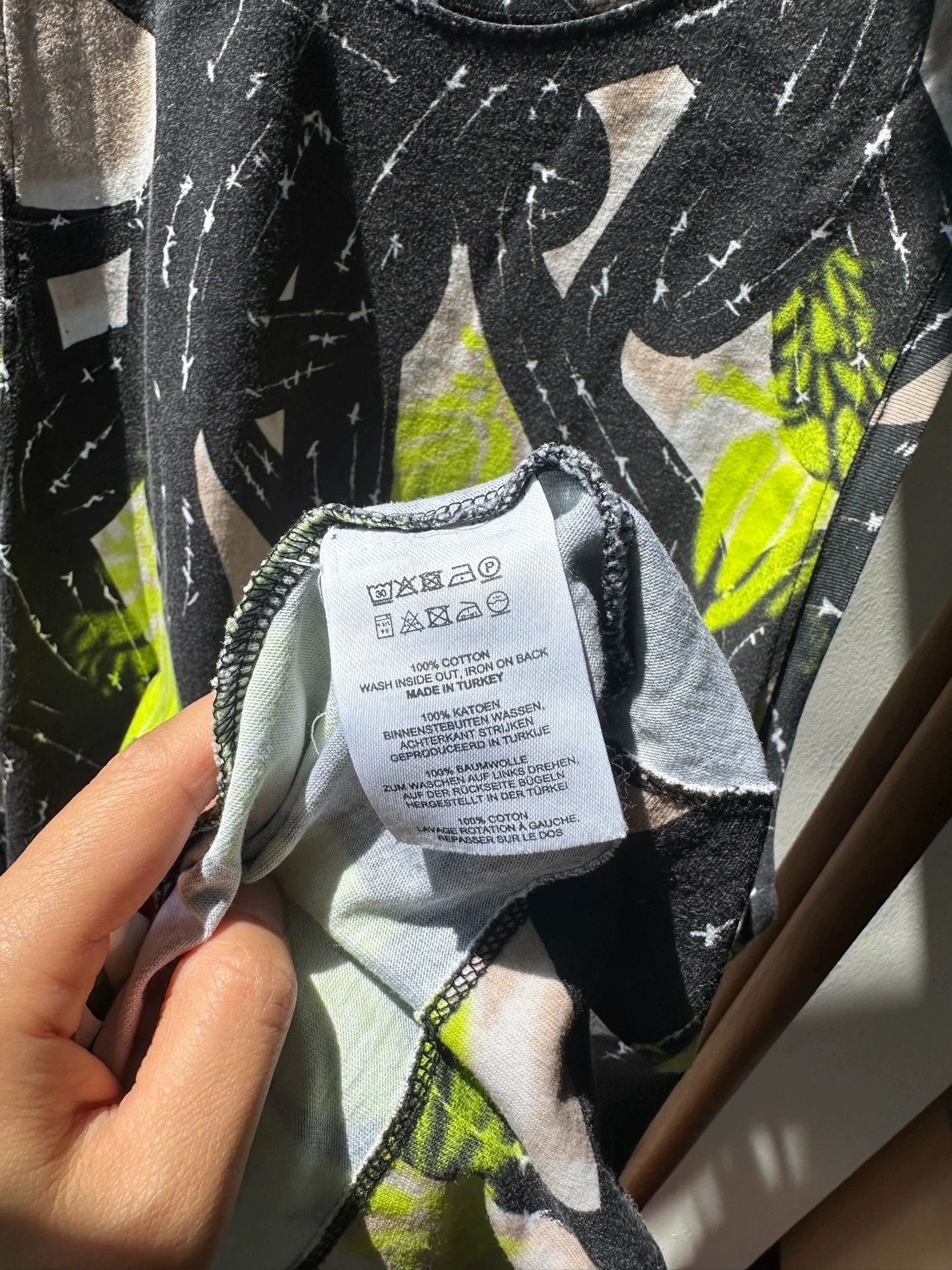 Dries Van Noten DVN Cotton Printed Thick Oversized Dress XL 95 New Size XL / US 12-14 / IT 48-50 - 6 Thumbnail