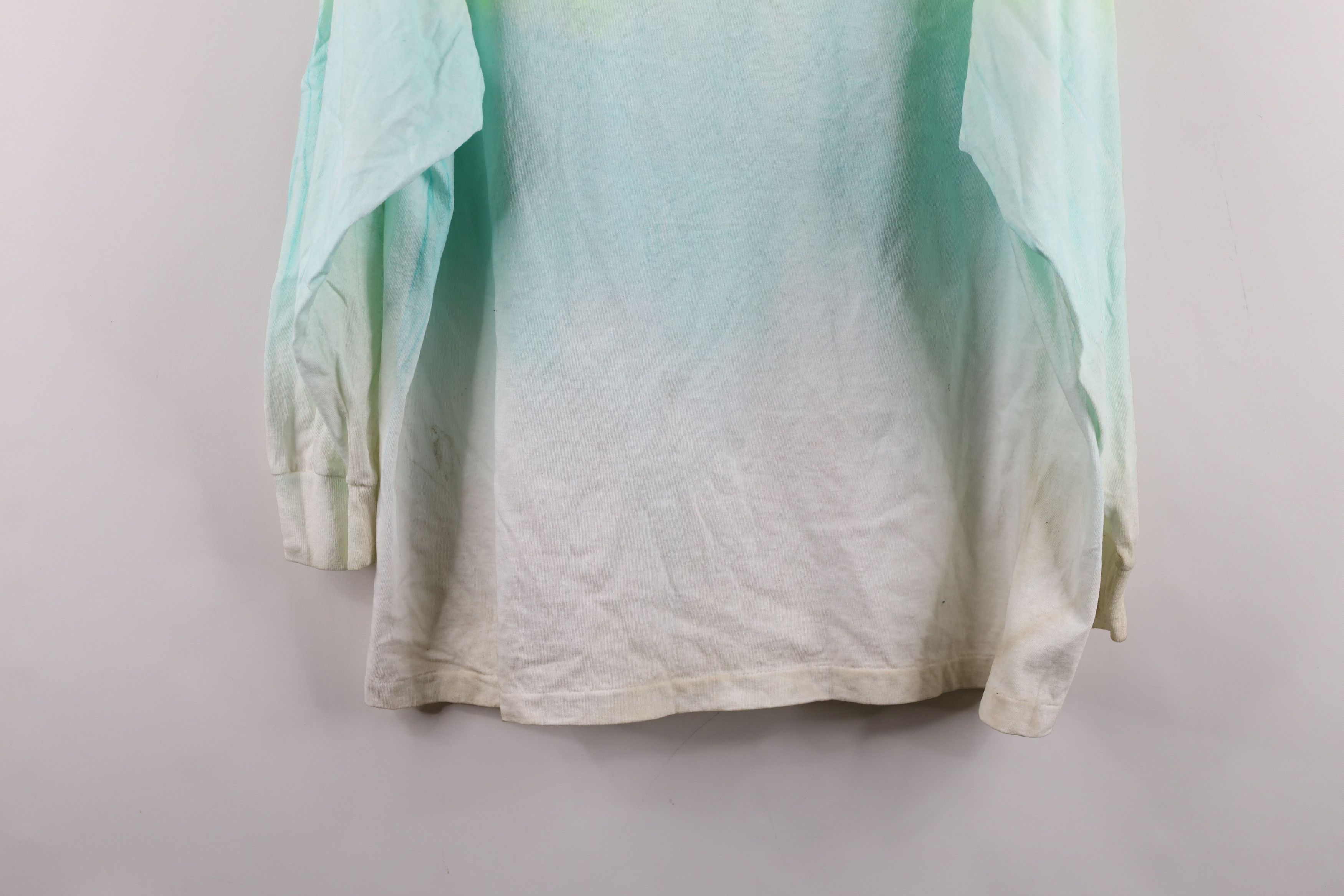 Vintage Deadstock Vintage 90s Gitano Surfing Tie Dye Hoodie T-Shirt Size US L / EU 52-54 / 3 - 17 Thumbnail