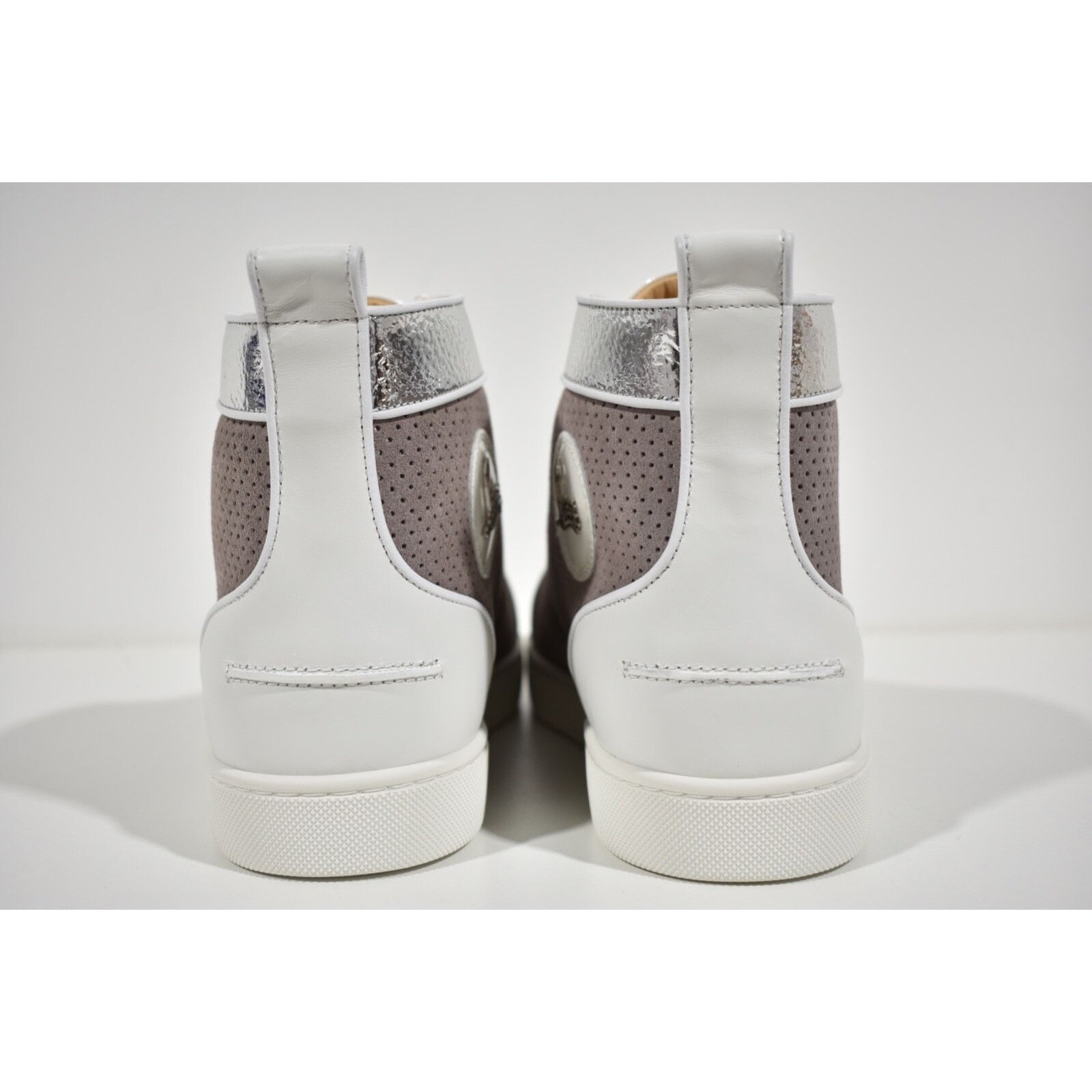 Christian Louboutin Christian Louboutin Mens Louis Orlato Flat Elegant Argento Size US 9 / EU 42 - 11 Thumbnail