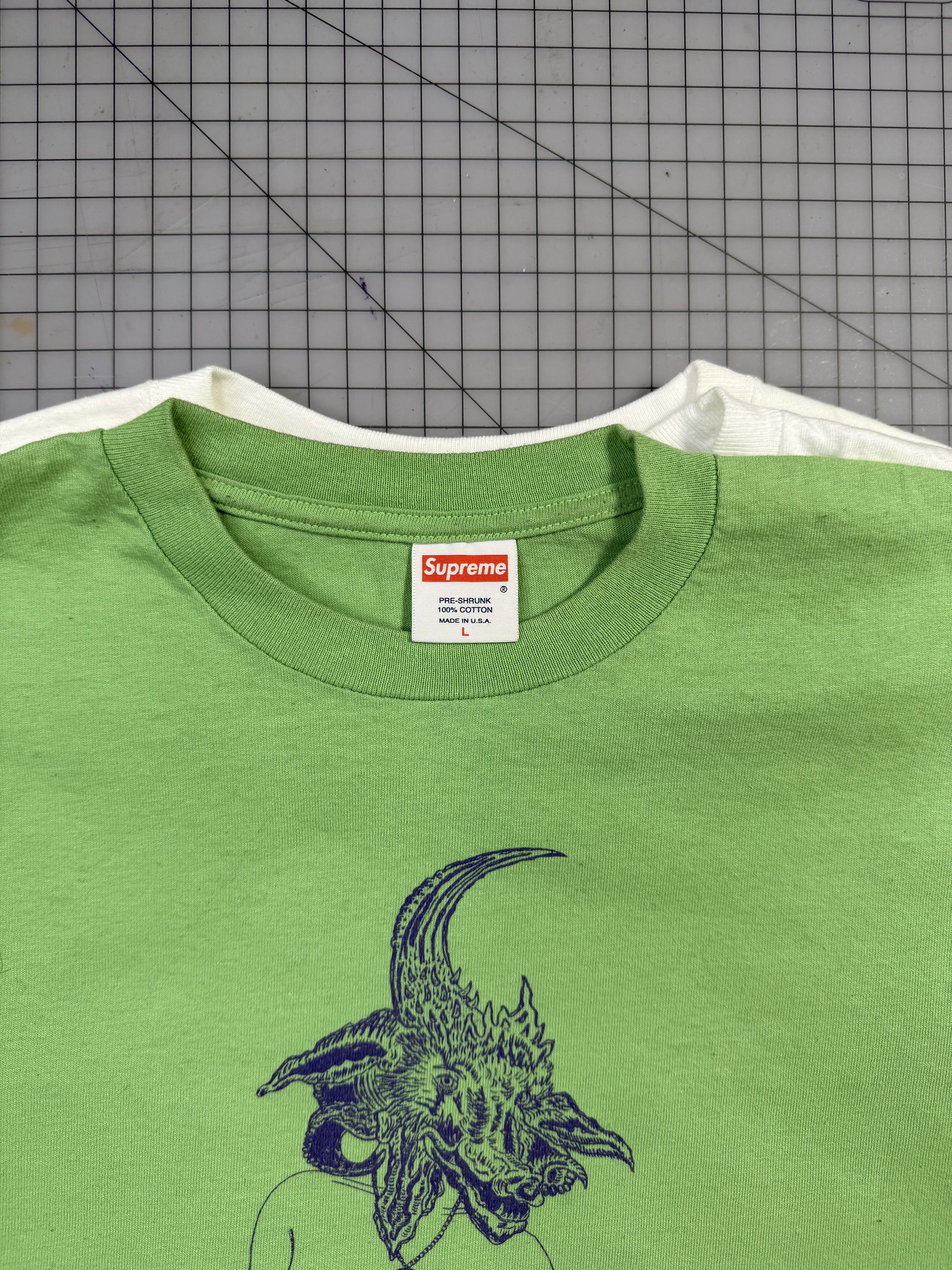 Supreme S.M.C. Baphuthy T Shirt Size US L / EU 52-54 / 3 - 3 Thumbnail