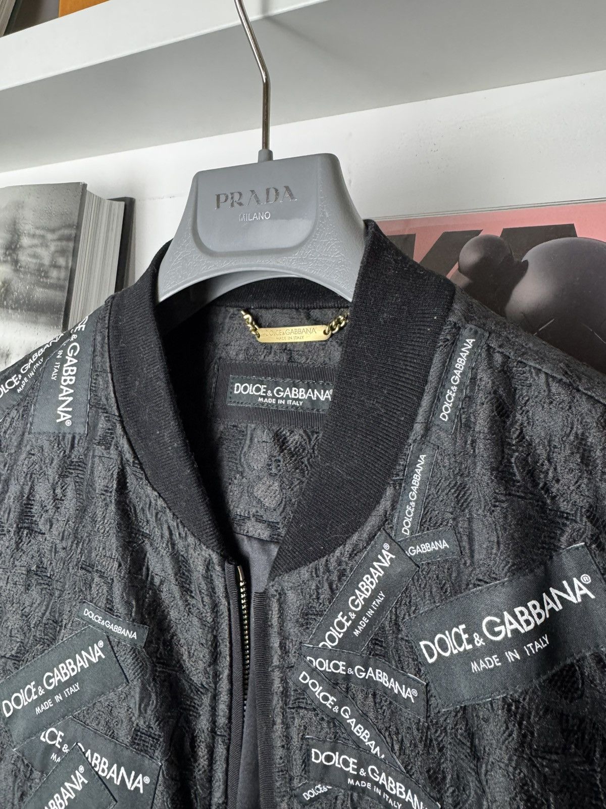 Dolce & Gabbana Designer Dolce & Gabbana Fashion Runway silk Bomber Jacket Size US M / EU 48-50 / 2 - 3 Thumbnail