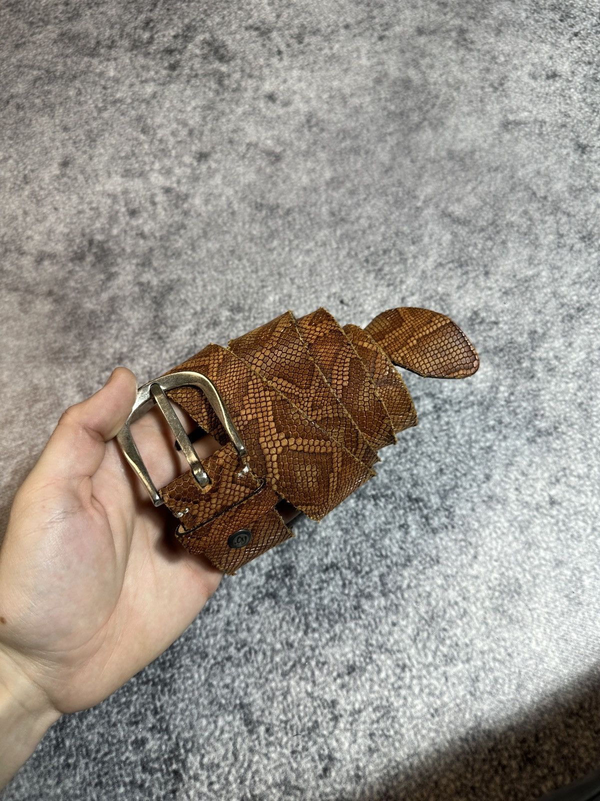 Other Y2K Snake Belts Streetwear Leather Avant Garde Vintage USA Size ONE SIZE - 1 Thumbnail