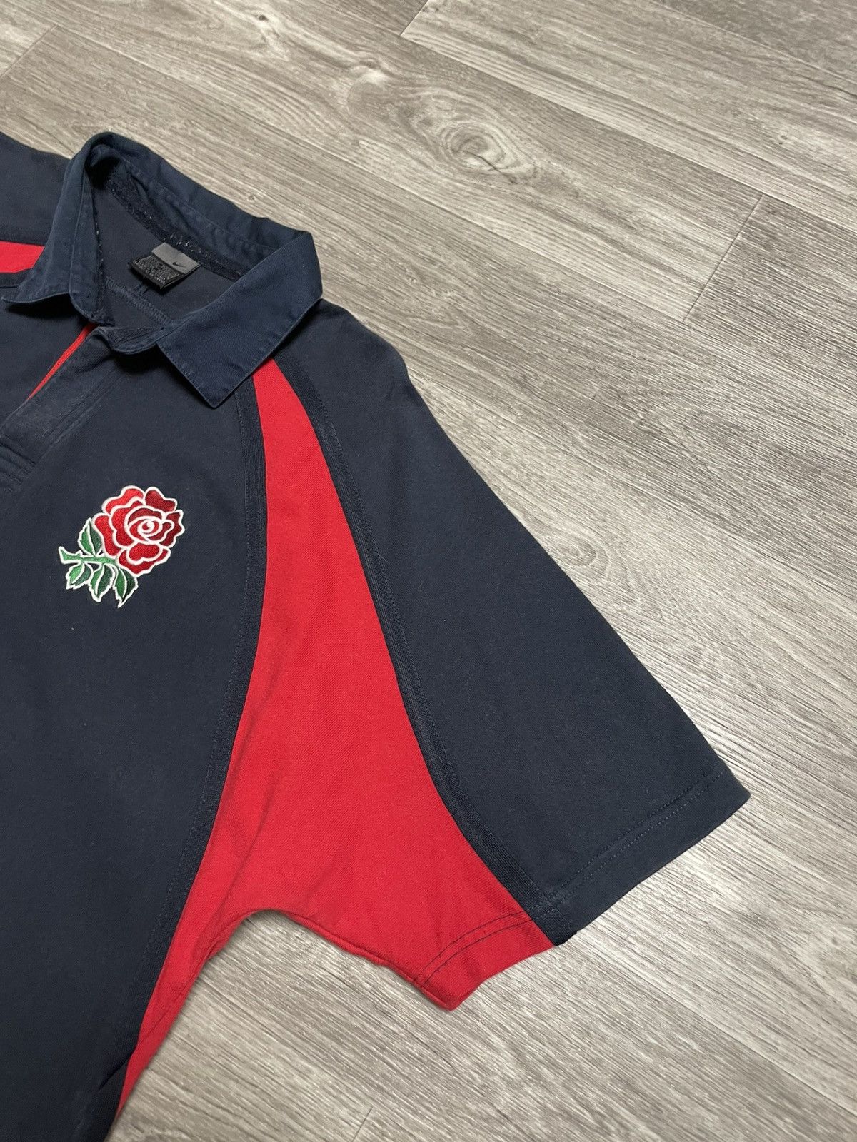 Nike Vintage Nike O2 England Rugby Jersey Polo Shirt Size US XL / EU 56 / 4 - 5 Thumbnail