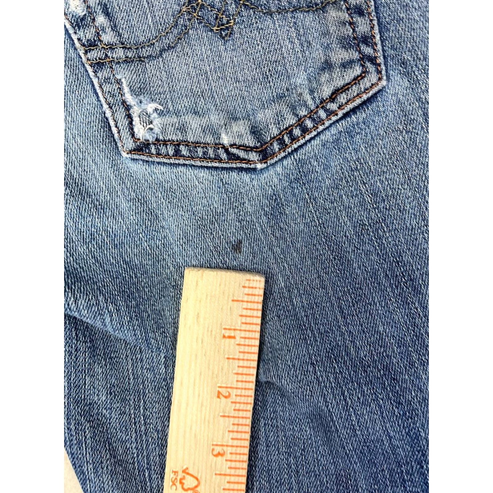 Lucky Brand Lucky Brand Jeans Shorts Bermuda Denim Womens 2/26 High Rise Cut Off 5-Pocket Blue Denim Classic Modern 2/26 Size 26" / US 2 / IT 38 - 7 Thumbnail