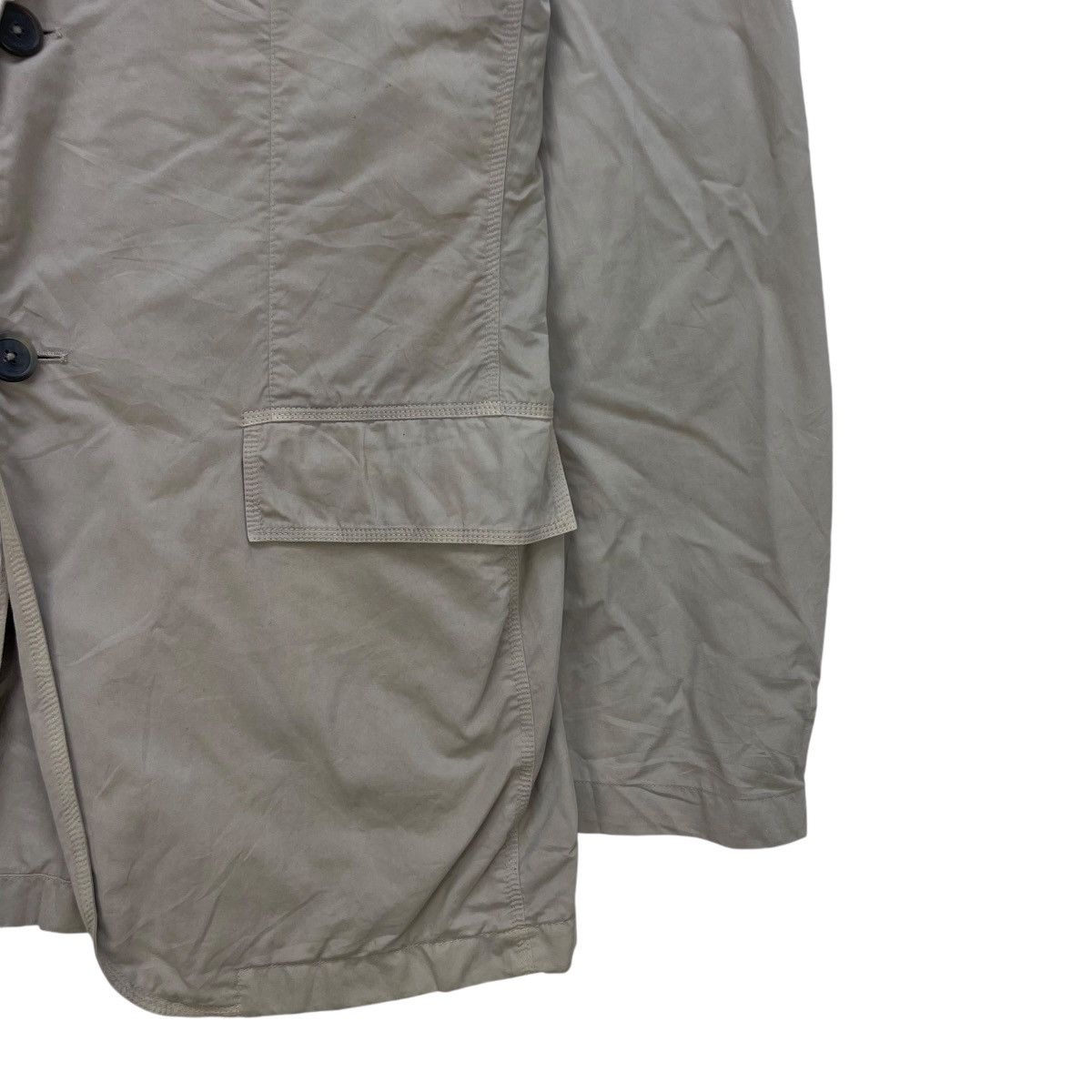 Jil Sander 💥Jil Sander Casual Jacket Cream Size US M / EU 48-50 / 2 - 7 Thumbnail