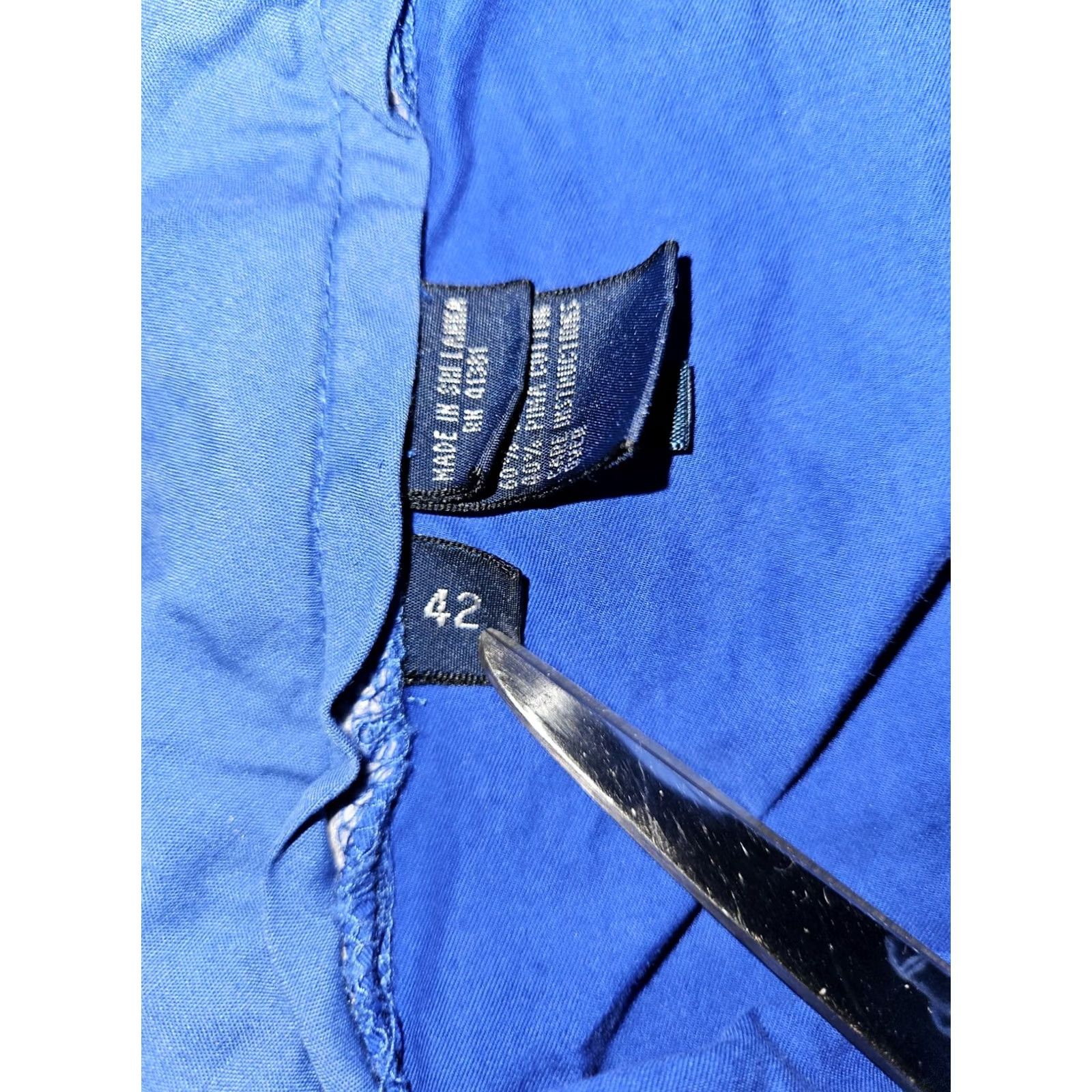 Vintage VINTAGE Polo Golf Chino Shorts Mens 42 Blue 40% Pima Cotton Golf Casual Active Size US XL / EU 56 / 4 - 3 Thumbnail