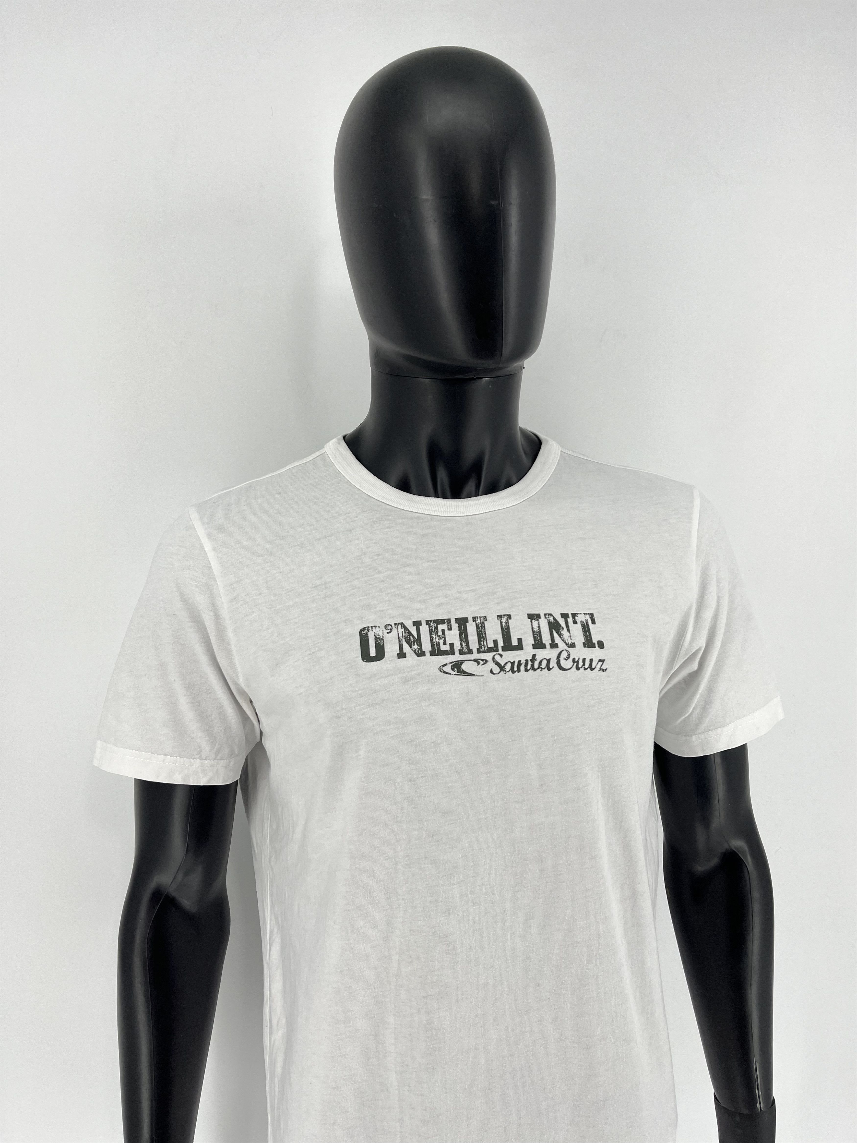 O'Neill Vintage 90s Oneill Santa Cruz Logo Spellout T-shirt Size US L / EU 52-54 / 3 - 3 Thumbnail