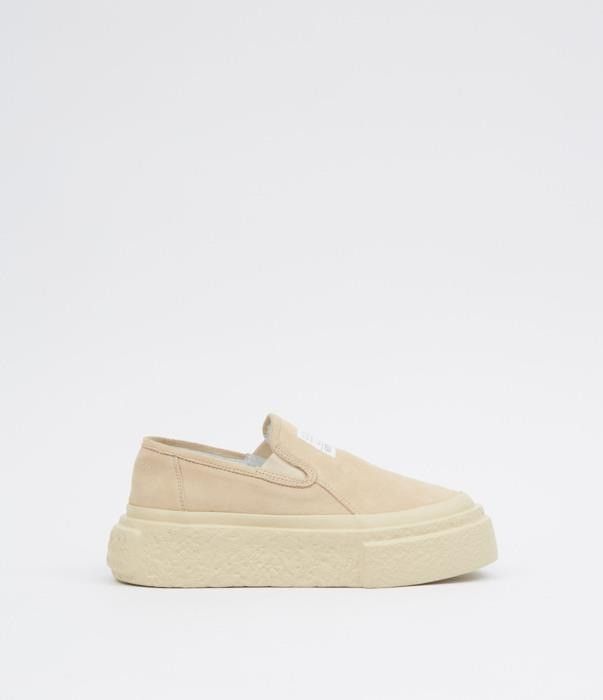 Maison Margiela o1bcso1str0426 MM6 Low-Top Sneakers in Beige Size US 11 / IT 41 - 1 Thumbnail