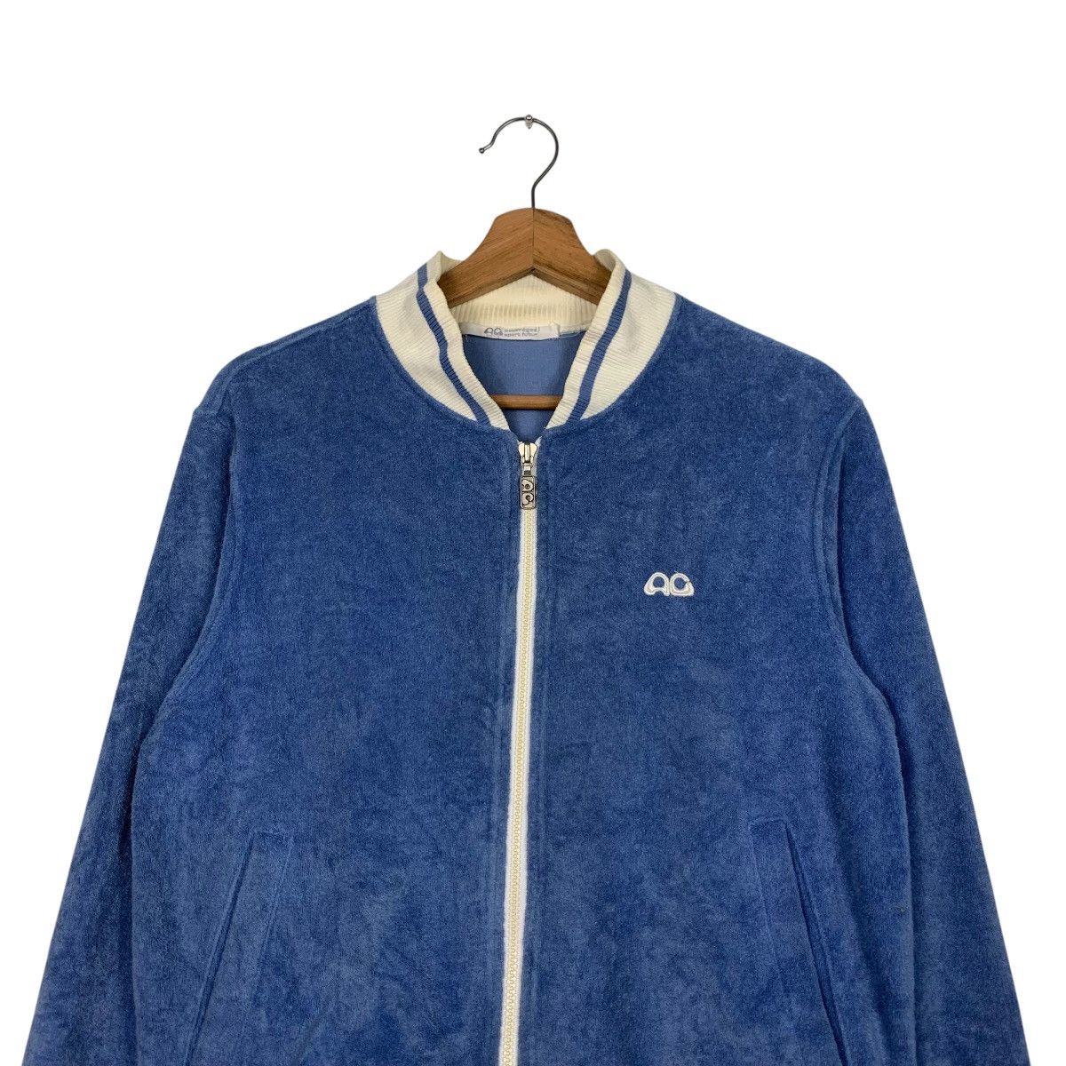Courreges Vintage COURREGES SPORT FUTUR Sweater Jacket #2390-C107 Size M / US 6-8 / IT 42-44 - 2 Thumbnail