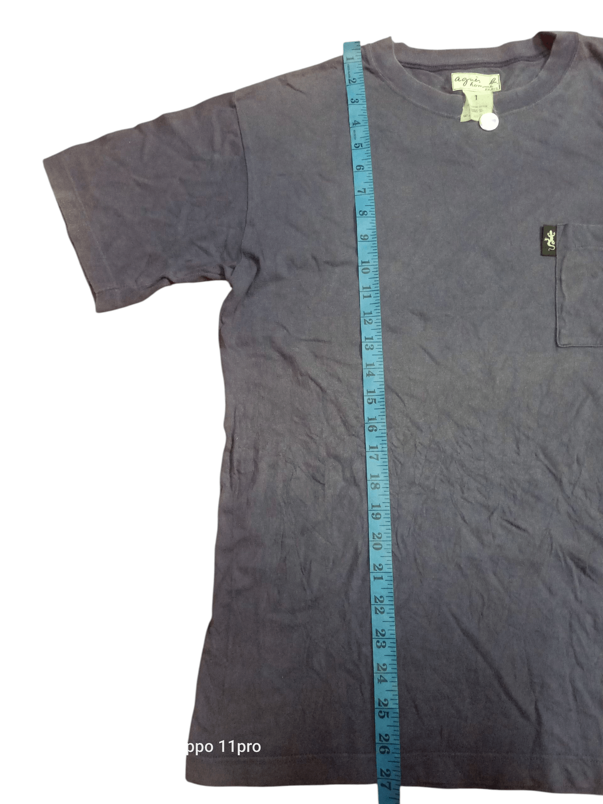 agnes b. 🌟 Agnes B Men Tee Shirt Front Poket🌟 Size US M / EU 48-50 / 2 - 6 Thumbnail