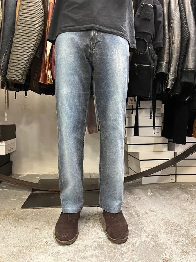 Designer × Roberto Cavalli × Vintage 2000s Roberto Cavalli Blue Gradient Pants Size US 30 / EU 46 - 2 Thumbnail