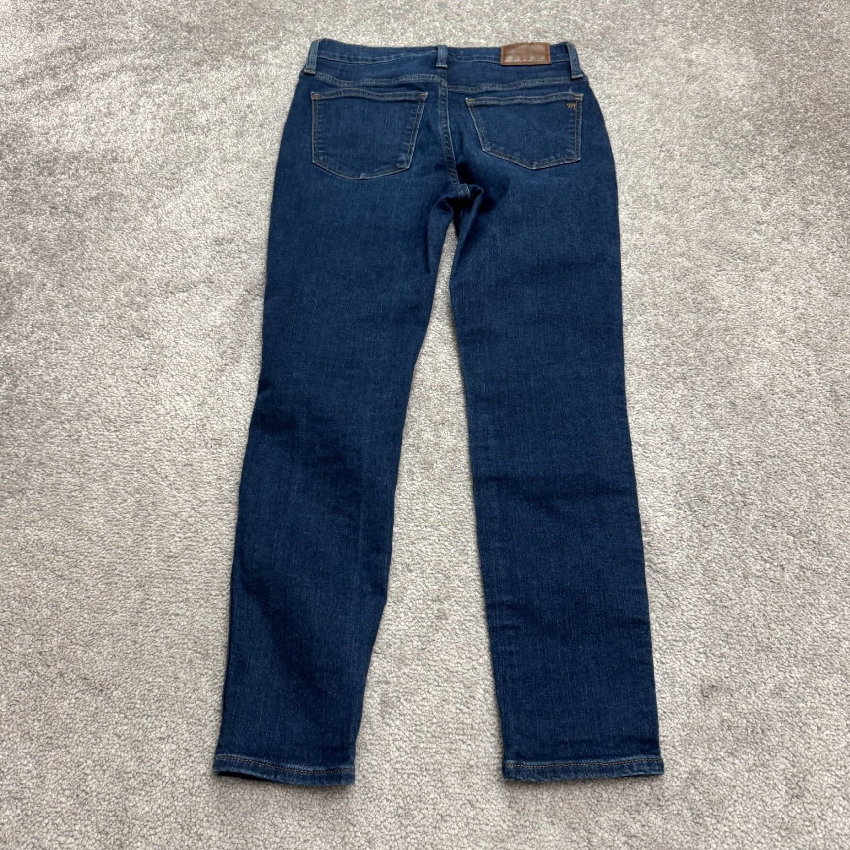 Madewell VINTAGE Madewell Women's Skinny Jeans 10" High Rise 25 Inseam Medium Wash Blue Stretch Size 26" / US 2 / IT 38 - 2 Thumbnail