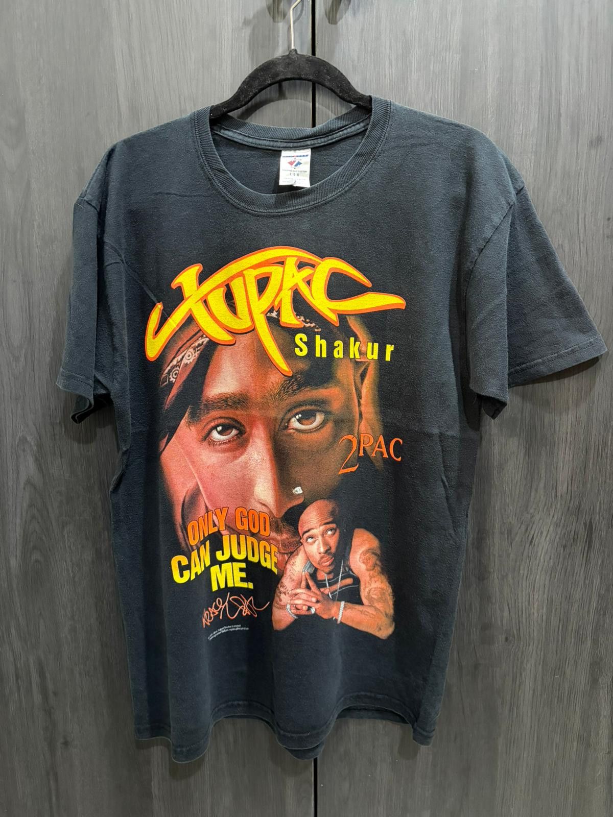 Other Vintage 90s 2Pac Tupac Shakur Jerzees Heavyweight Rap Tee Size US L / EU 52-54 / 3 - 1 Thumbnail