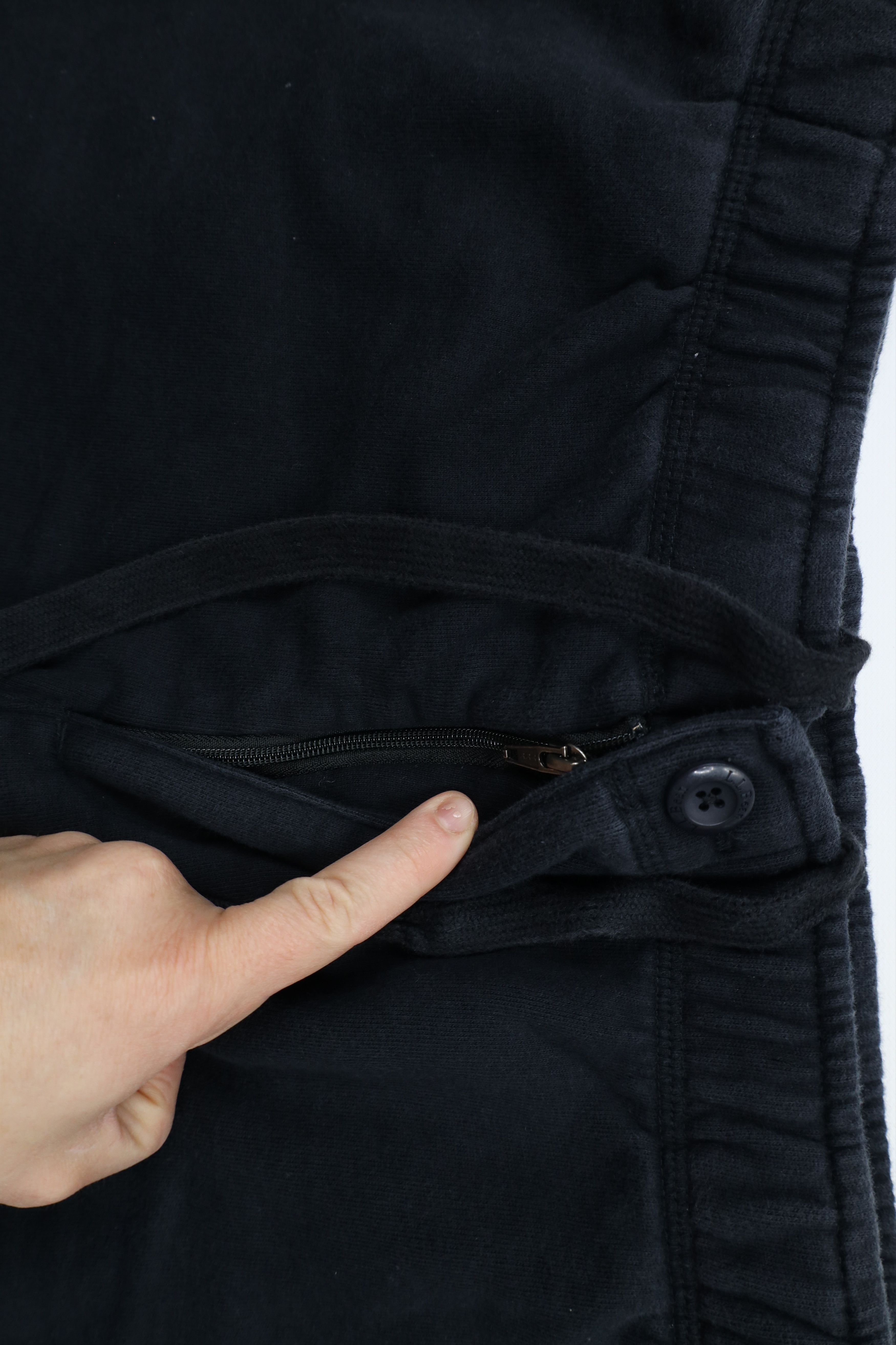 L.L. Bean × Vintage Vintage LL Bean Blank Heavyweight Sweatpants Joggers Black Size US 36 / EU 52 - 7 Thumbnail