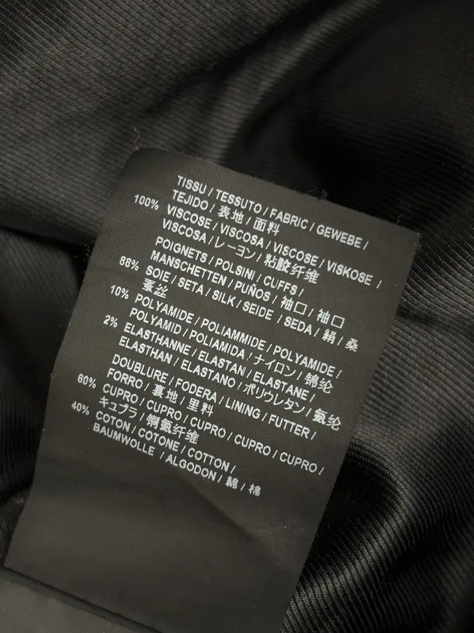 Saint Laurent Paris SS2017 Saint Laurent Moonrise Black Bomber Jacket Size US S / EU 44-46 / 1 - 14 Thumbnail