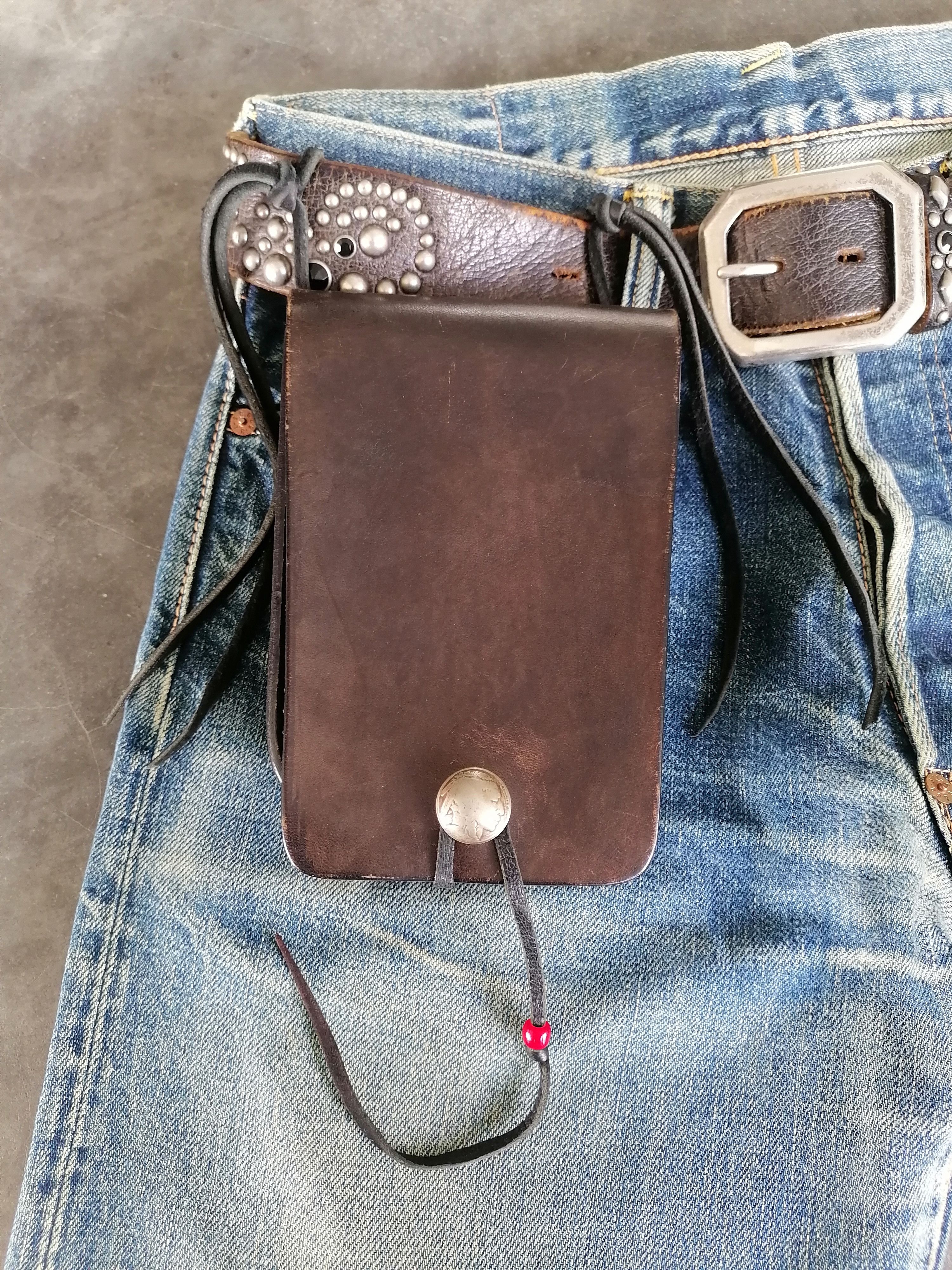 Genuine Leather × Japanese Brand × Redmoon Dakota P&C Leather Works Medicine / Belt Bag Size ONE SIZE - 2 Thumbnail