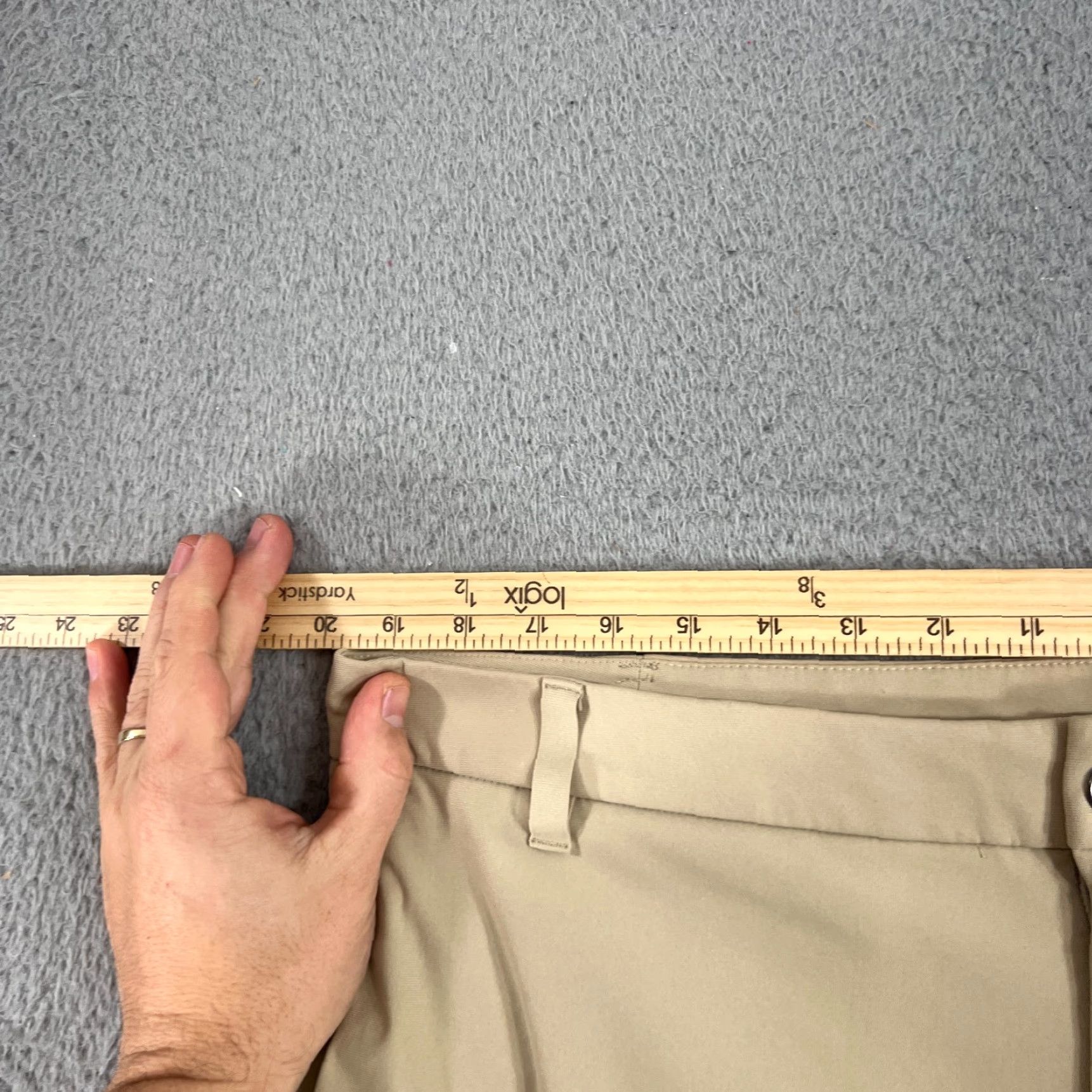 Lululemon Lululemon Mens ABC Commission Pants 38 Beige Classic Fit Stretch Athletic Pants Shirt? Size US 38 / EU 54 - 6 Thumbnail