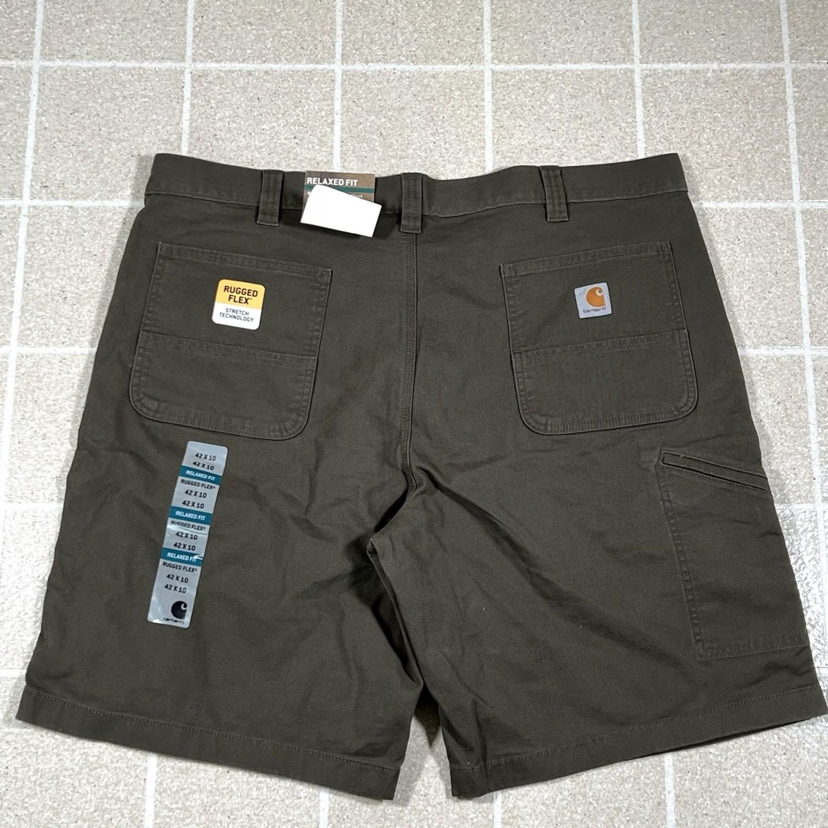 Carhartt Carhartt Cargo Shorts Gray 42 Relaxed Fit Rugged Flex Men NWT 102514 217 Size US 42 / EU 58 - 2 Thumbnail
