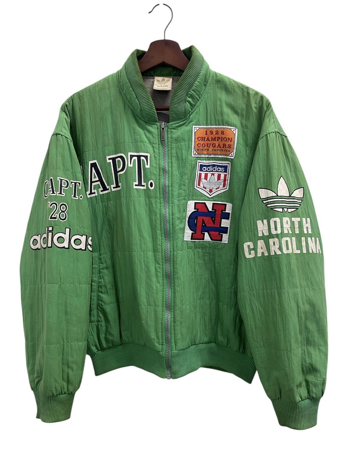 Adidas Vintage Adidas Patches Bomber Jacket Size US M / EU 48-50 / 2 - 1 Thumbnail