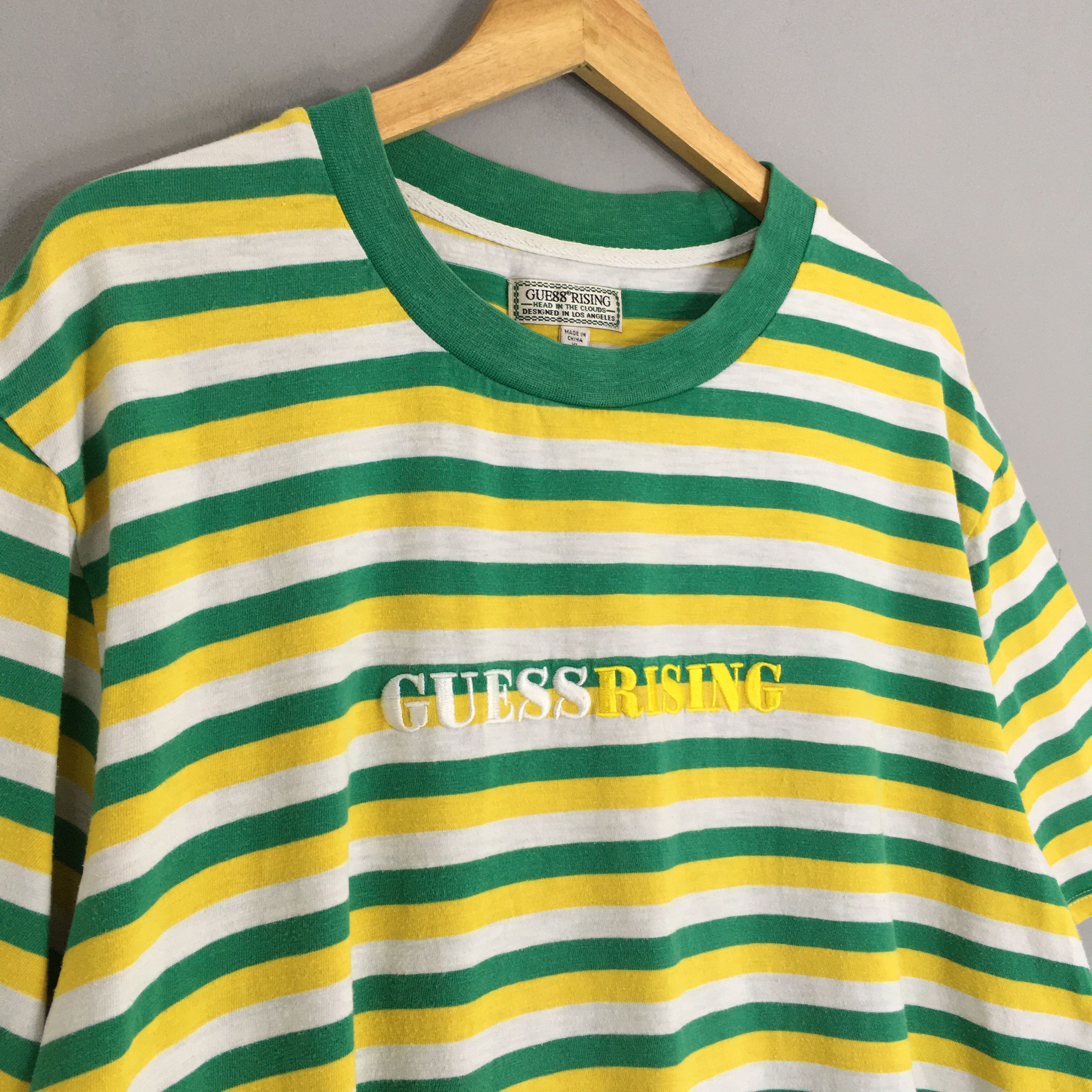88rising Guess x 88Rising Stripes T Shirt XLarge Size US XL / EU 56 / 4 - 3 Thumbnail