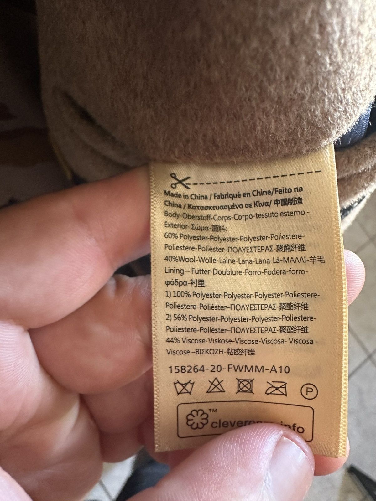 Scotch & Soda SCOTCH & SODA - Beige OVERCOAT Size US M / EU 48-50 / 2 - 6 Thumbnail