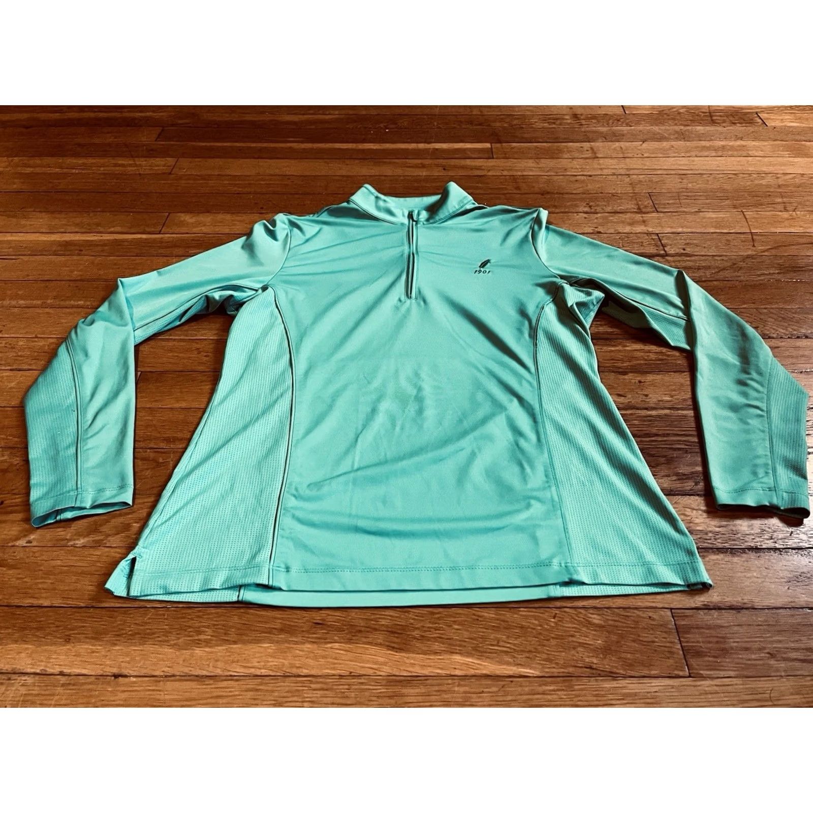 Peter Millar Peter Millar Wicking E4 1/4 Zip Golf Performance Shirt Women’s M Green Size M / US 6-8 / IT 42-44 - 2 Thumbnail
