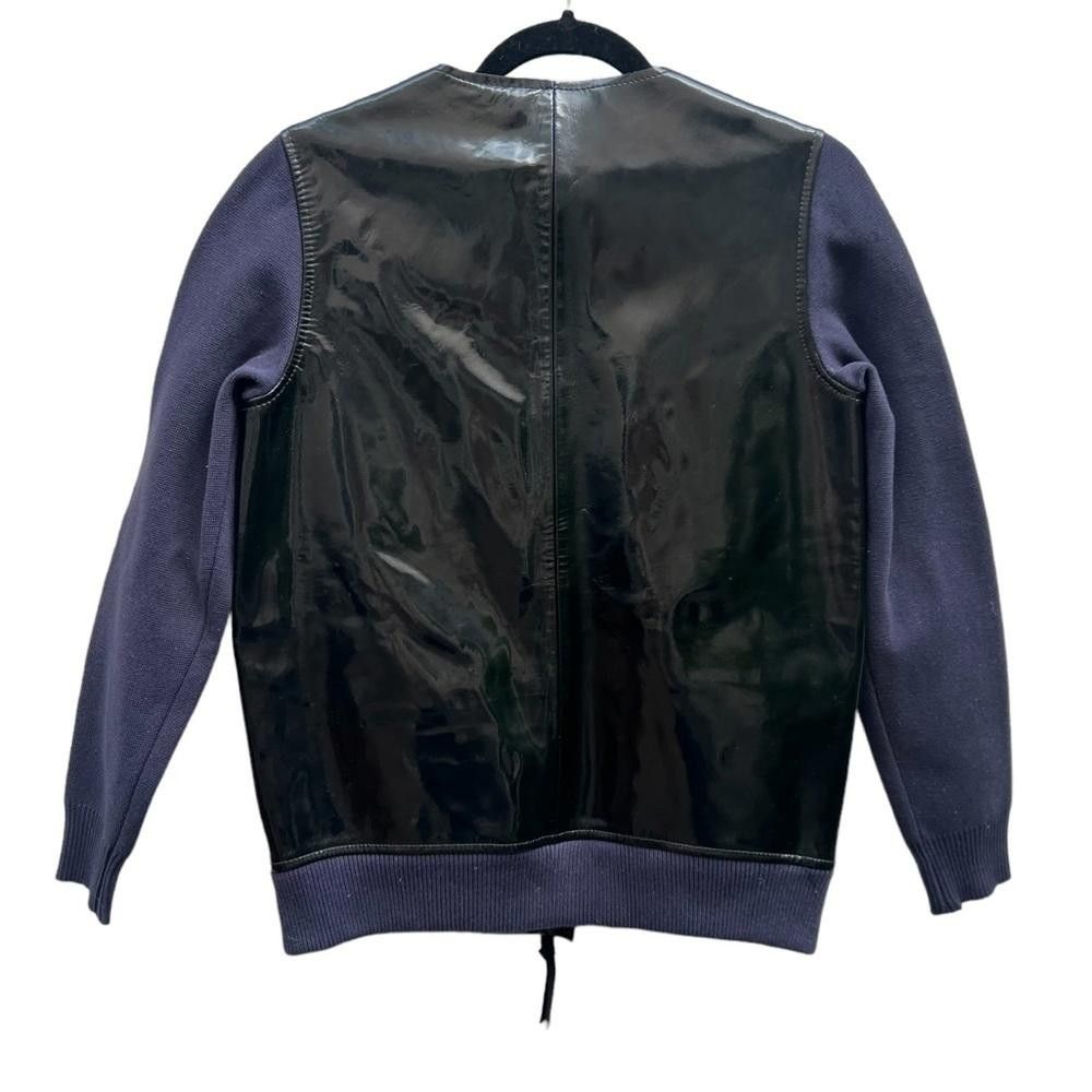 H&M × Marni Marni x H&M Patent Leather Bomber Jacket Size Small NWT Size M / US 6-8 / IT 42-44 - 6 Thumbnail