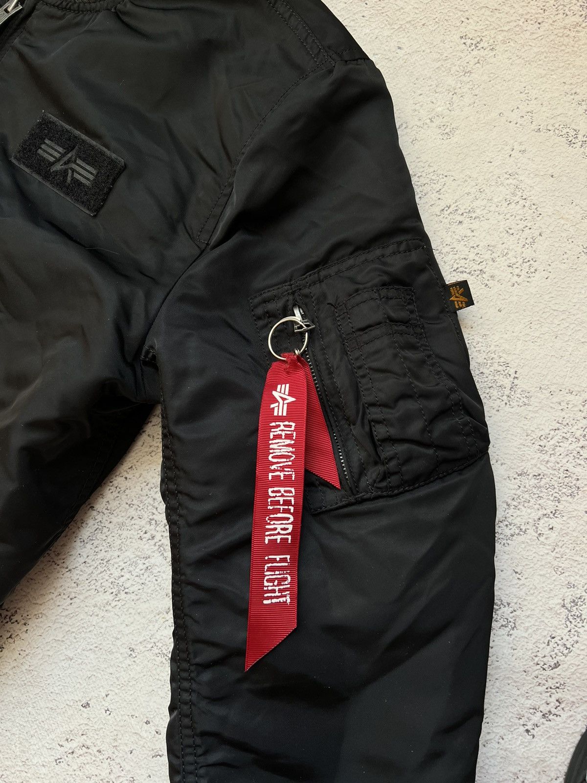 Alpha Industries × Vintage Alpha Industries MA-1 Bomber Jacket Size US S / EU 44-46 / 1 - 5 Thumbnail