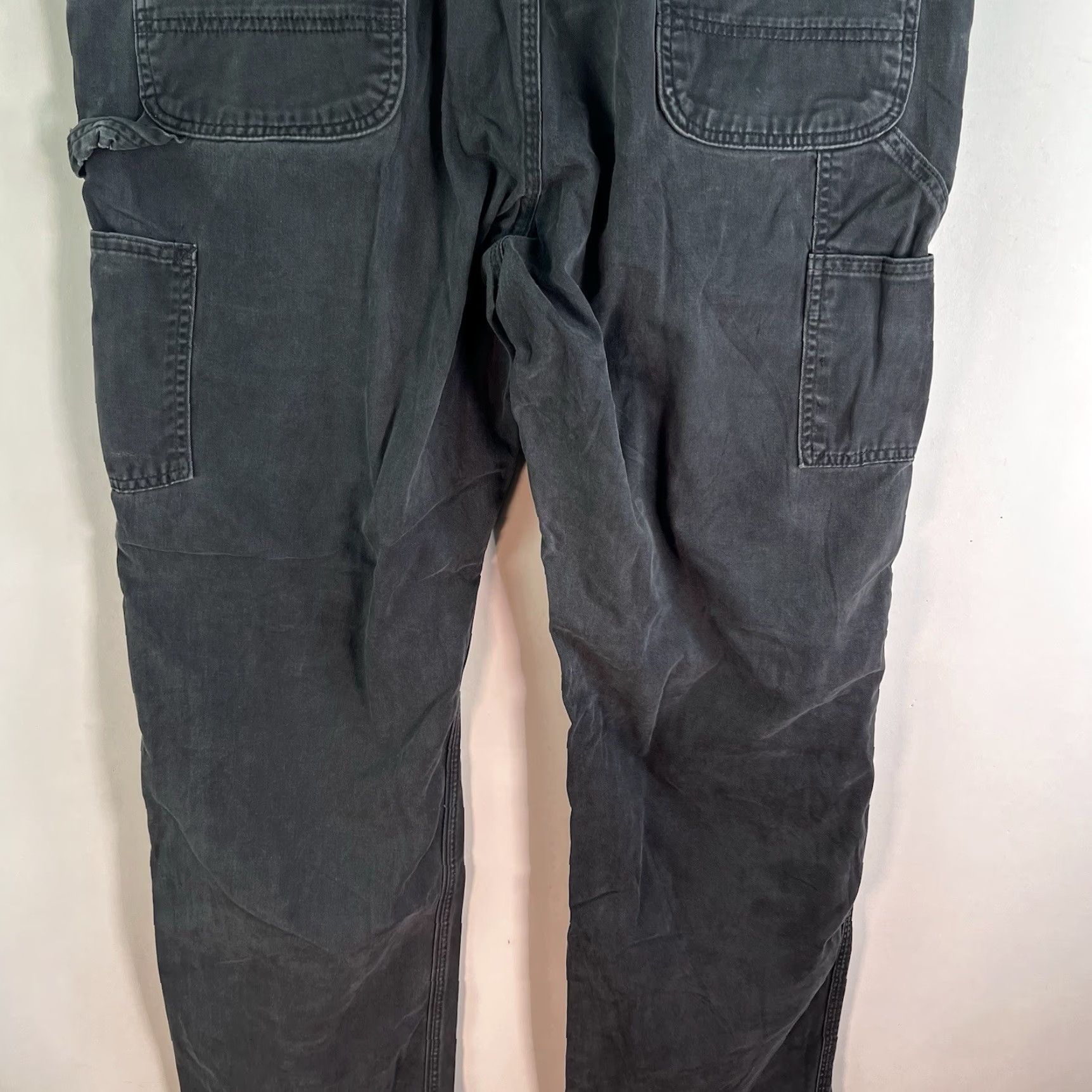 Carhartt VINTAGE Carhartt Carpenter Relaxed Work Pants Mens Size 40 X32 Black Canvas 90s Grunge Size US 40 / EU 56 - 7 Thumbnail