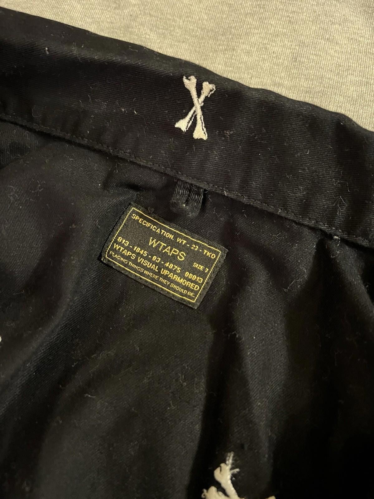 Vans WTAPS Vans Crossbones Military Bones Jacket Lima Black 3 Size US L / EU 52-54 / 3 - 8 Thumbnail