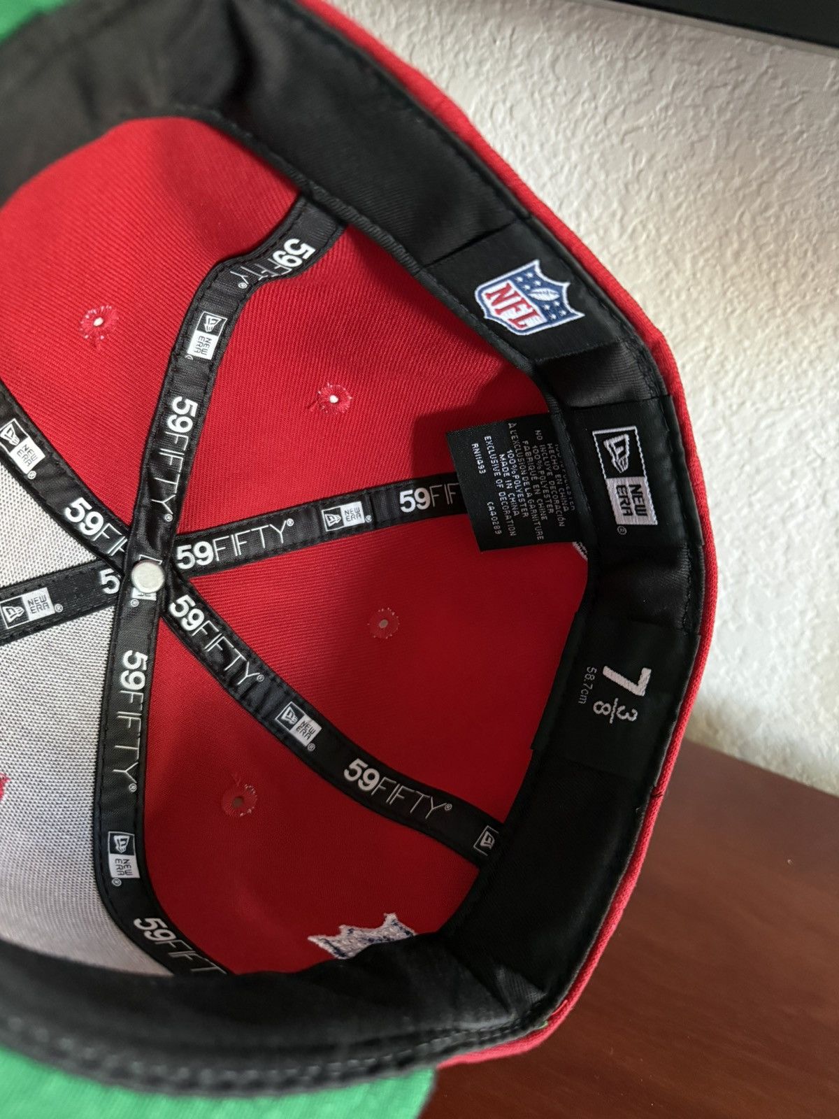 New Era New Era 59Fifty NFL San Francisco 49ers Fitted Hat 7 3/8 Size ONE SIZE - 6 Thumbnail