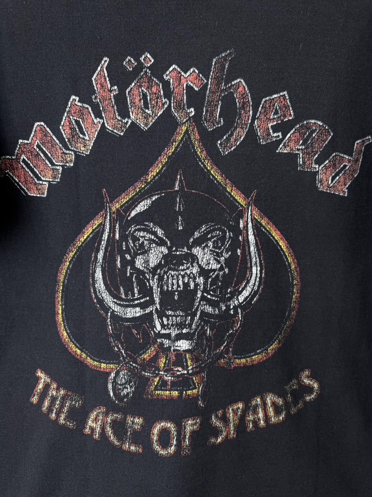 Band Tees Vintage 2000s Motörhead The Ice Of Spades T Shirt Size US M / EU 48-50 / 2 - 2 Thumbnail