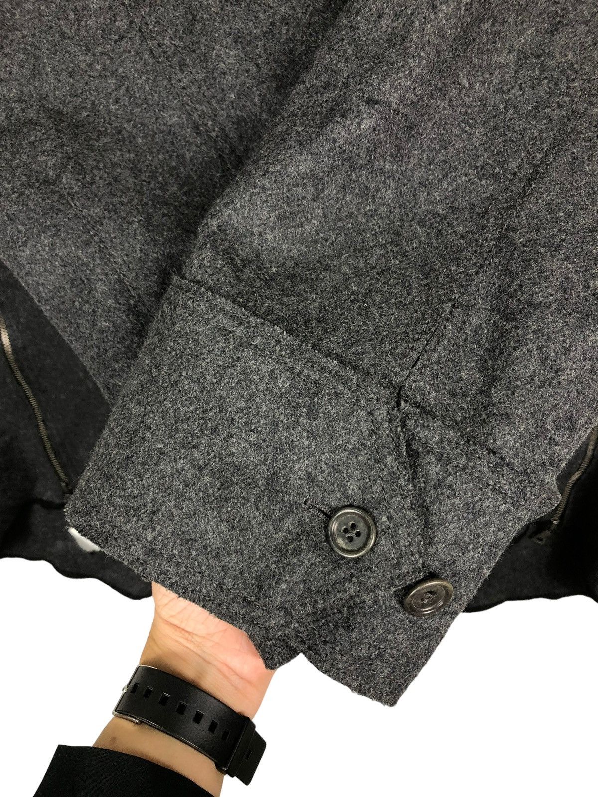 Prada 🔥 PRADA WOOL ANORAK ZIPPER HIGHCOLAR JACKET MADE IN ITALY Size US M / EU 48-50 / 2 - 9 Thumbnail