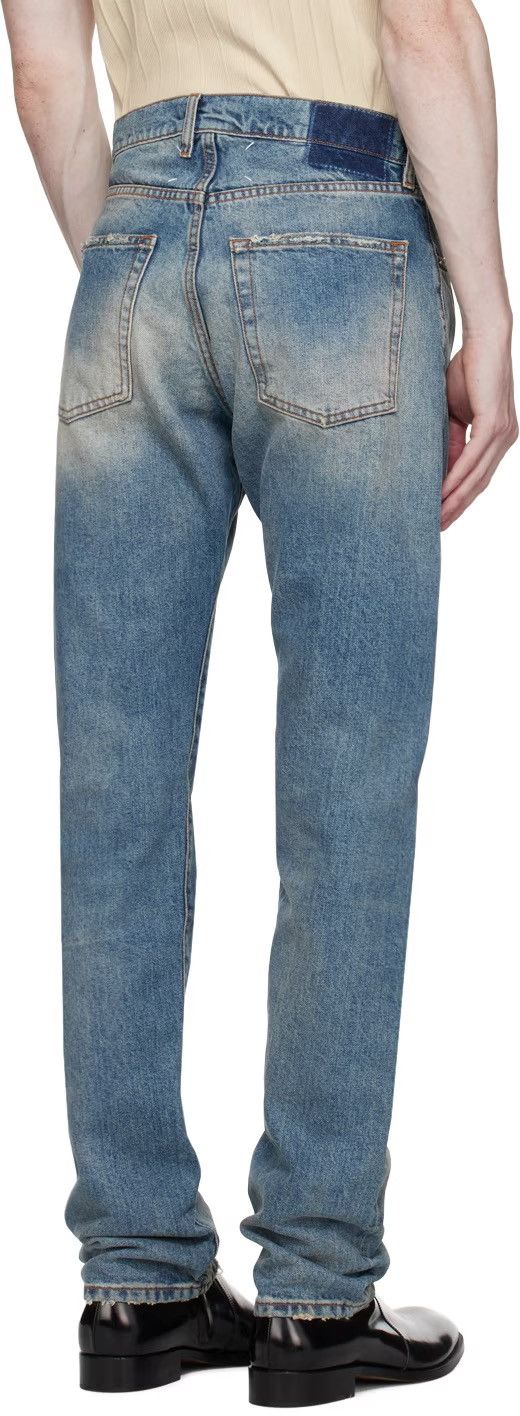 Maison Margiela Maison Margiela 14OZ Distressed Denim Jeans Heavyweight Size US 32 / EU 48 - 9 Thumbnail