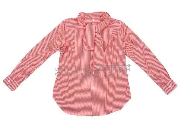 Comme des Garcons Comme Des Garcons Red vintage striped design shirt Size M / US 6-8 / IT 42-44 - 3 Thumbnail