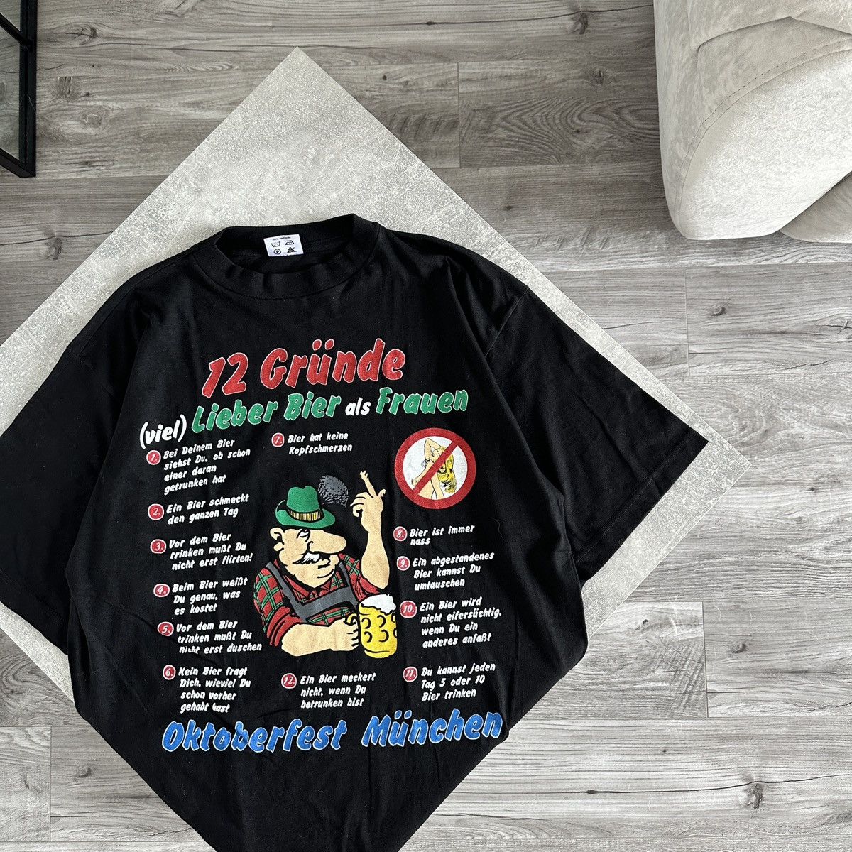 Vintage Vintage 90s Octoberfest beer tee festival Germany y2k humor Size US XL / EU 56 / 4 - 2 Thumbnail