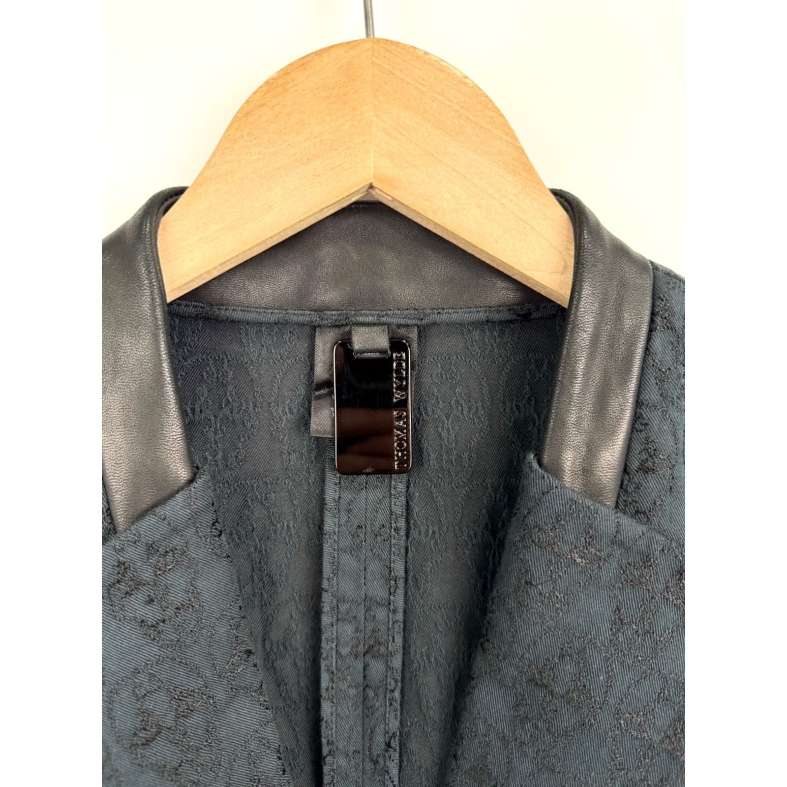 Vintage Thomas Wylde Skull Coat Leather Insert on The Collar Coat Dark Green Women Size 6 (S/M) Mens Womens Boys Girls Size M / US 6-8 / IT 42-44 - 6 Thumbnail