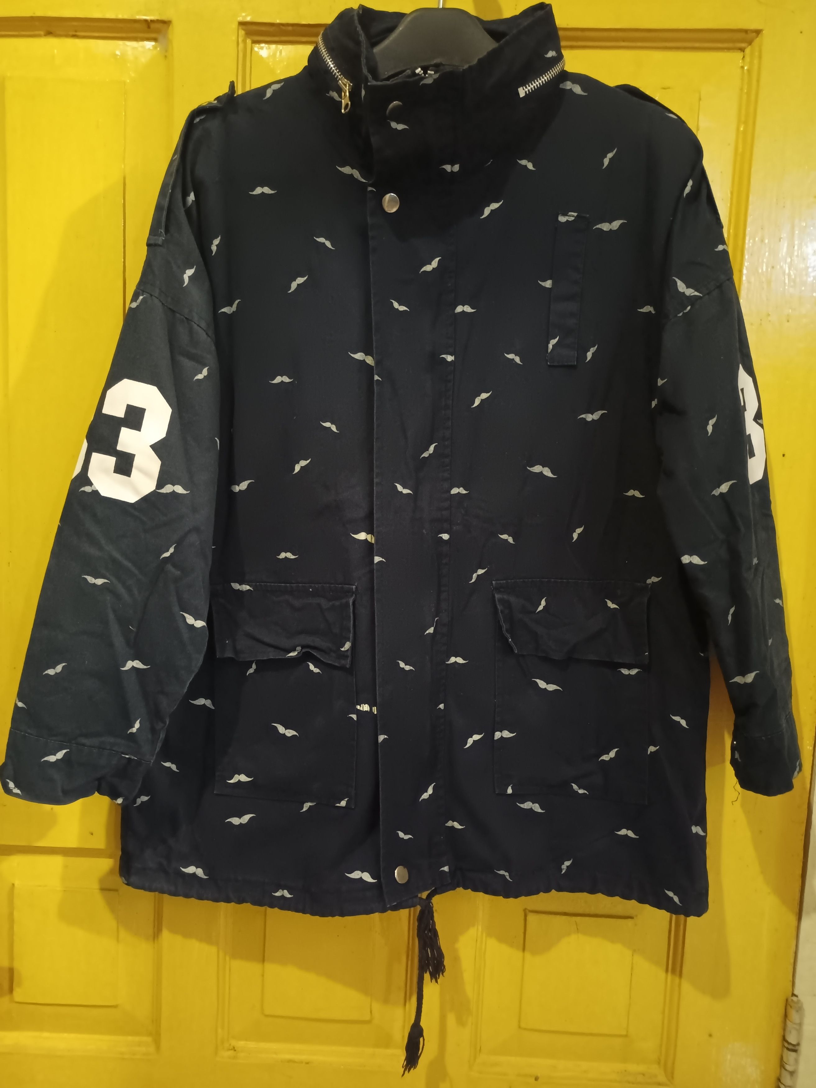 Japanese Brand Zipper and Snap Buttons Parka Jacket Size US L / EU 52-54 / 3 - 12 Thumbnail